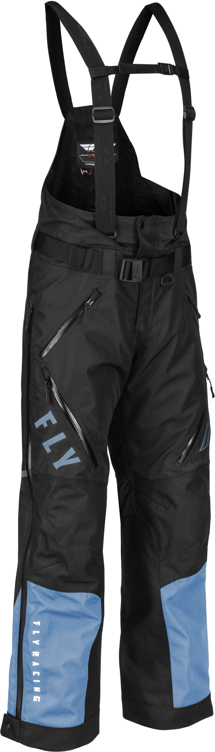 Fly Racing Women'S Carbon Bib Black/Blue Xl 470-4506X