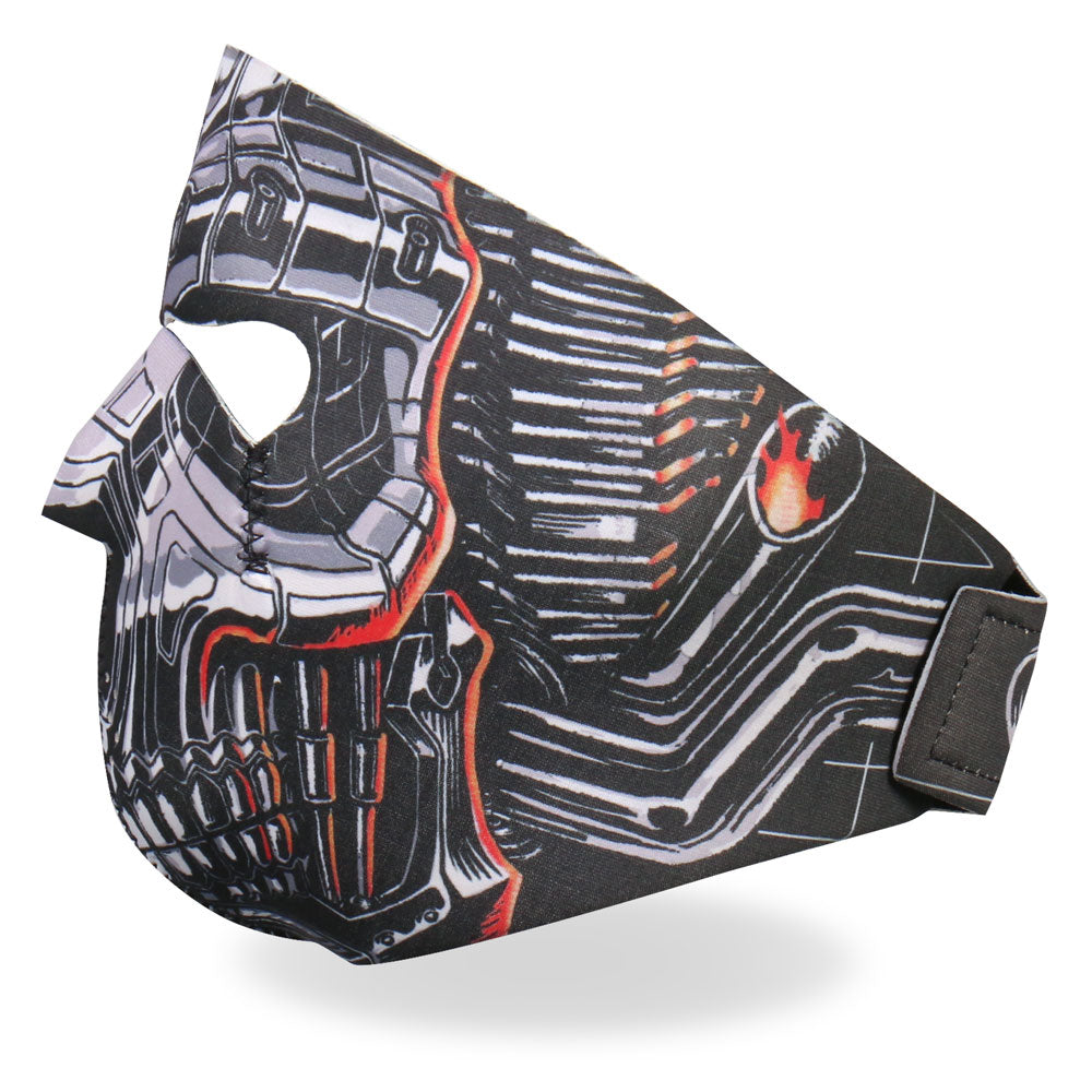 FMA1022 Robo Skull Neoprene Face Mask