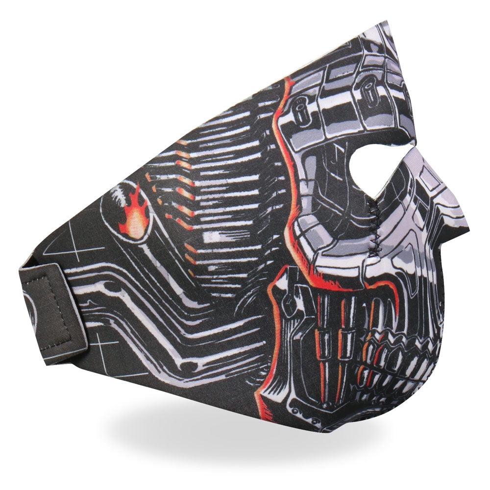 FMA1022 Robo Skull Neoprene Face Mask
