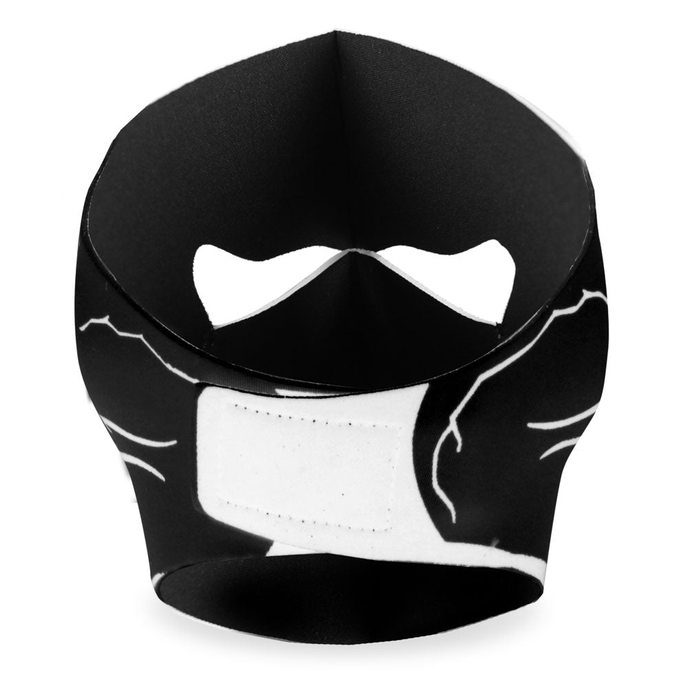 FMA1028 Face Mask Puff Ink Skull