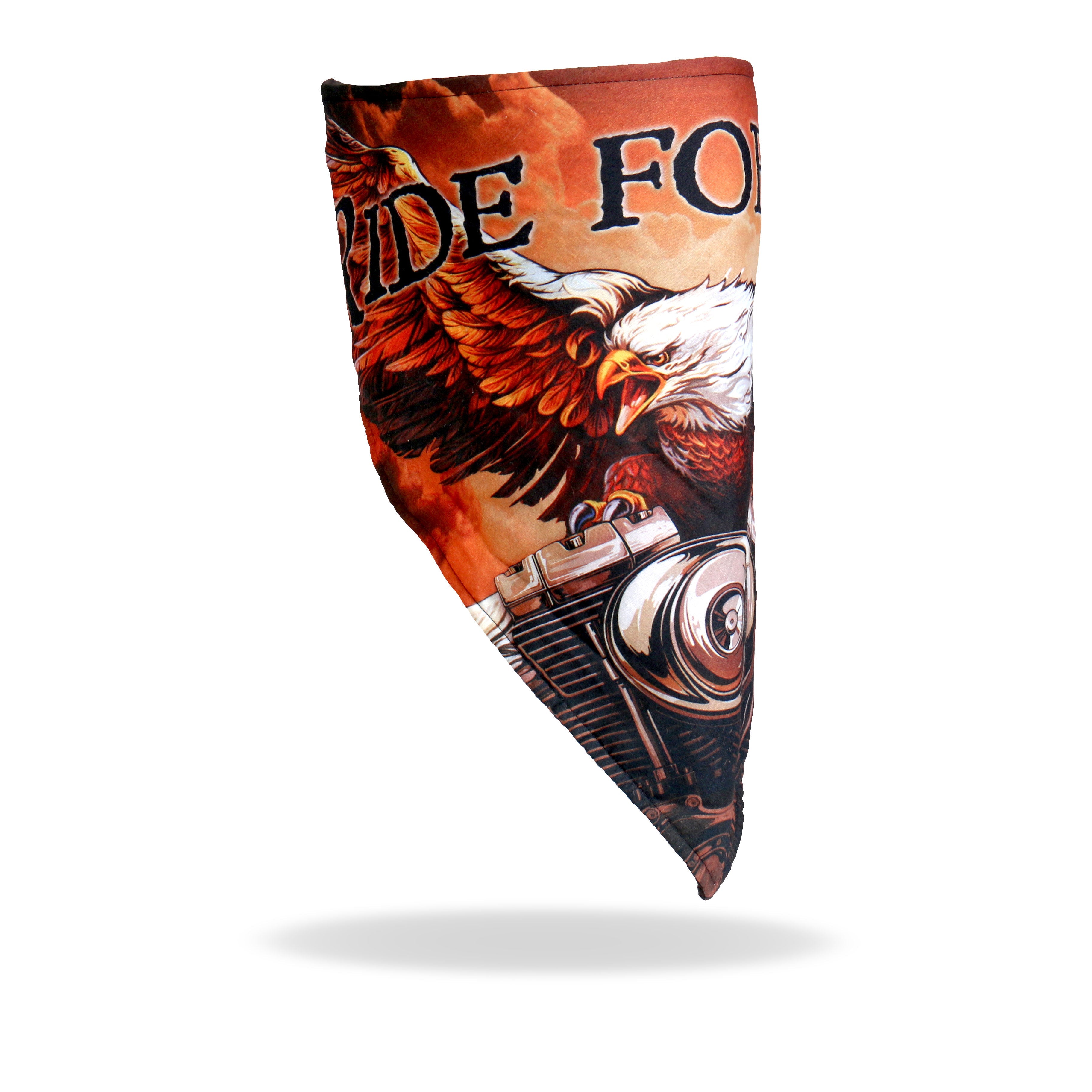 FWC1003 Storm Cloud Eagle Face Wrap Neck Warmer