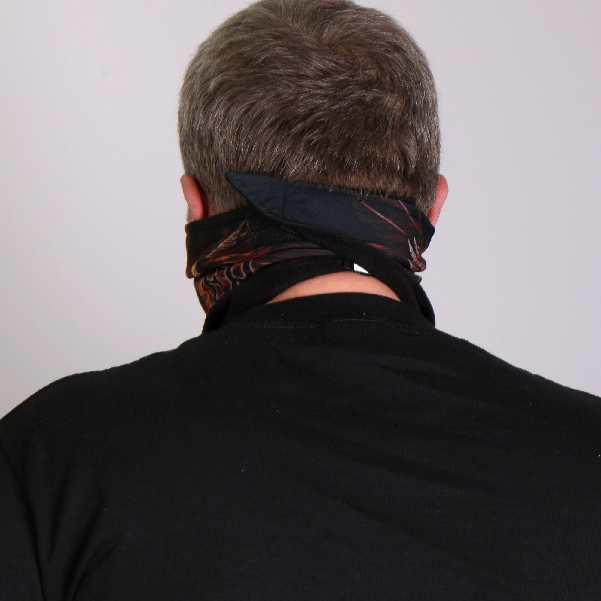 FWC1003 Storm Cloud Eagle Face Wrap Neck Warmer