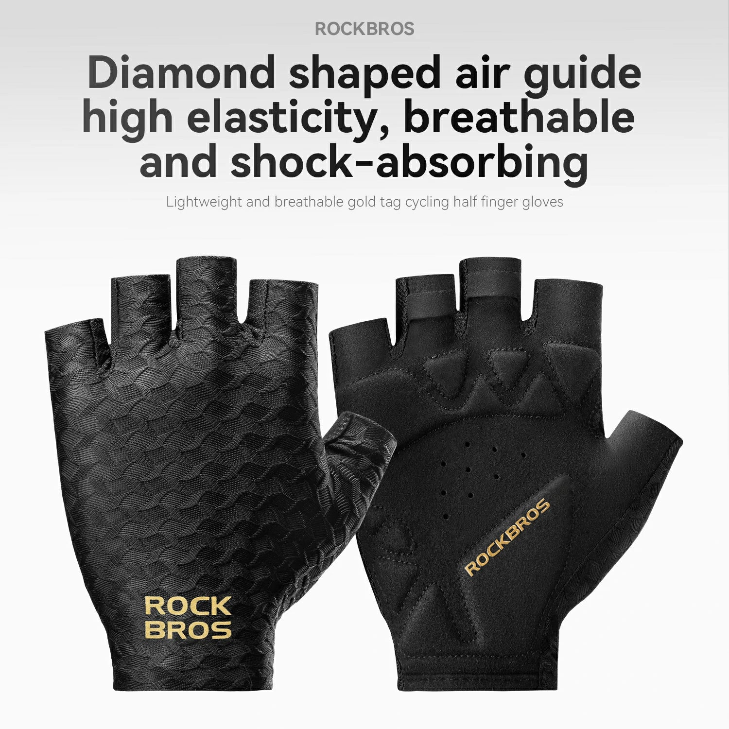 Half Finger Cycling Gloves with SBR Padding