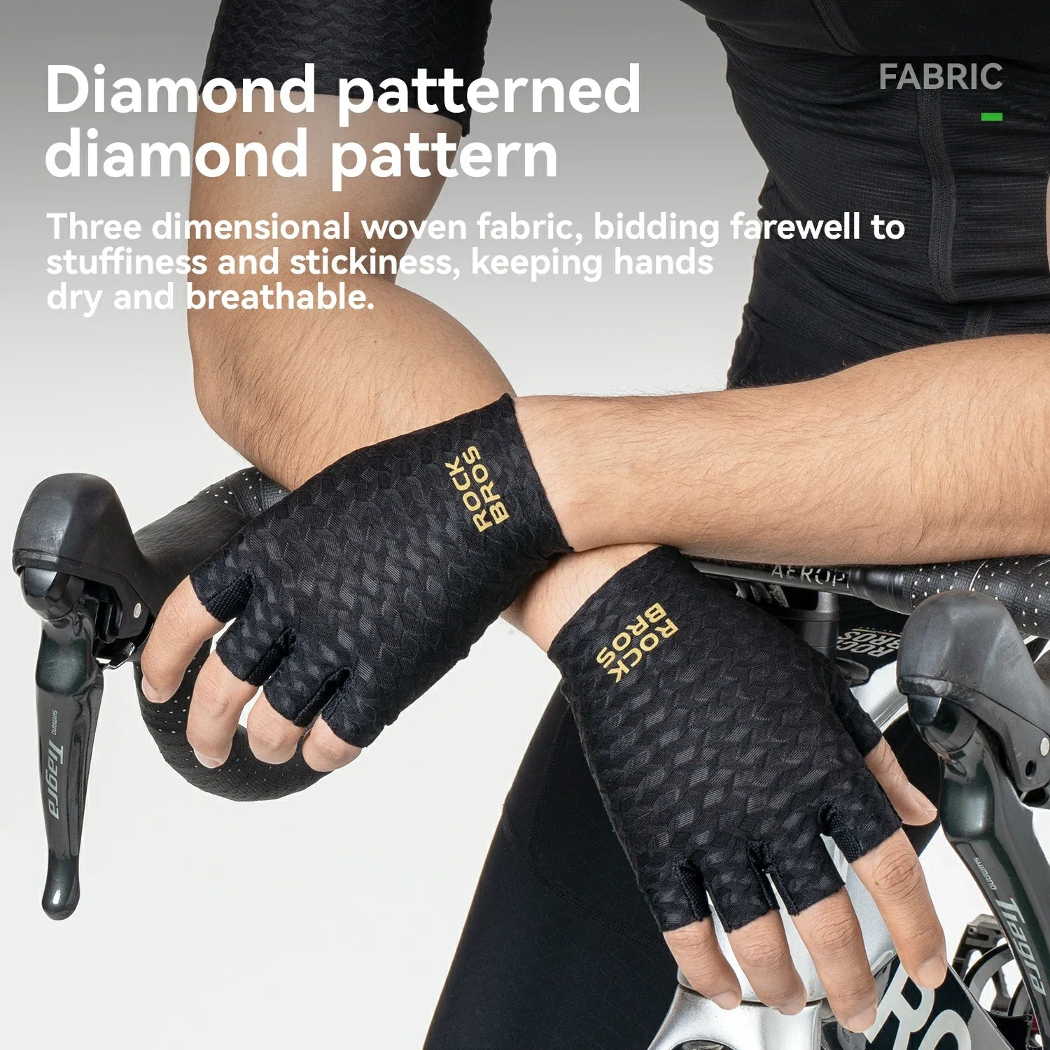 Half Finger Cycling Gloves with SBR Padding