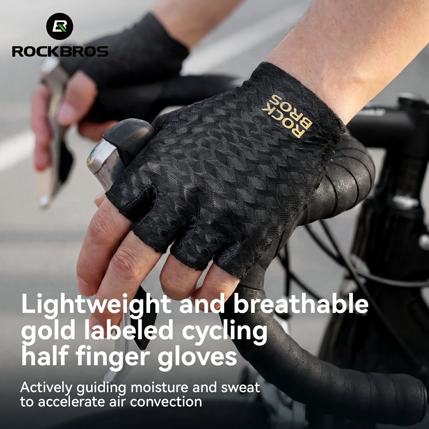 Half Finger Cycling Gloves with SBR Padding