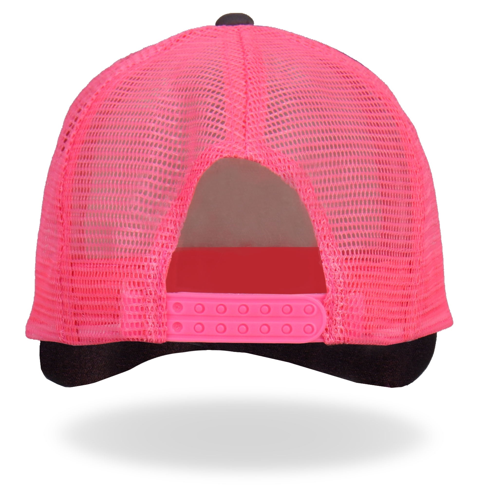 GSH1001 Middle Finger Grey and Pink Trucker Hat