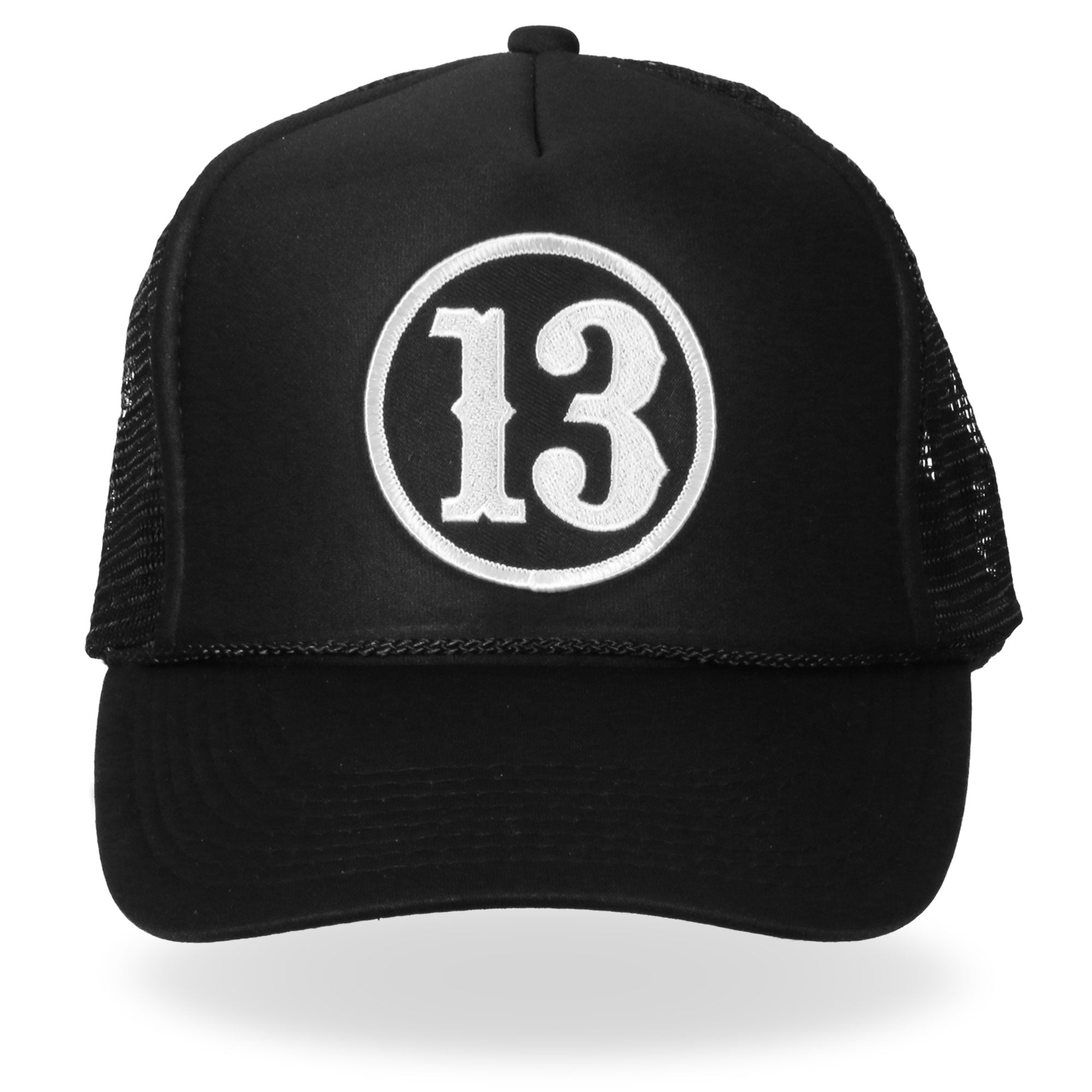 GSH1003 13 Black Trucker Hat