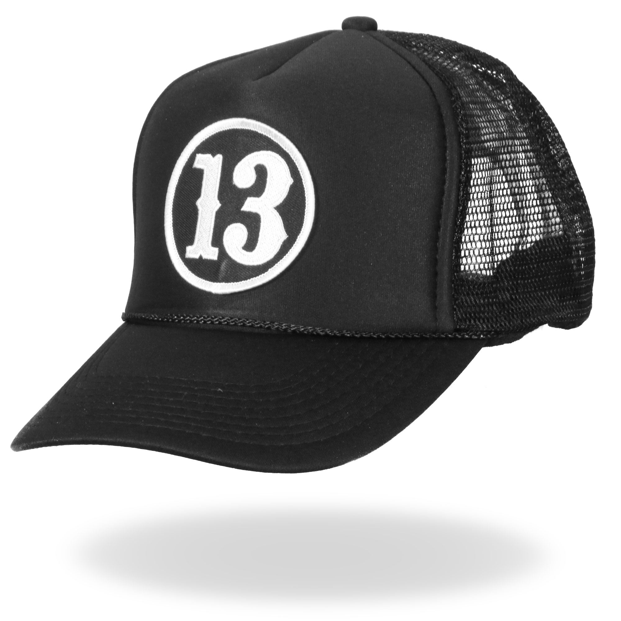 GSH1003 13 Black Trucker Hat