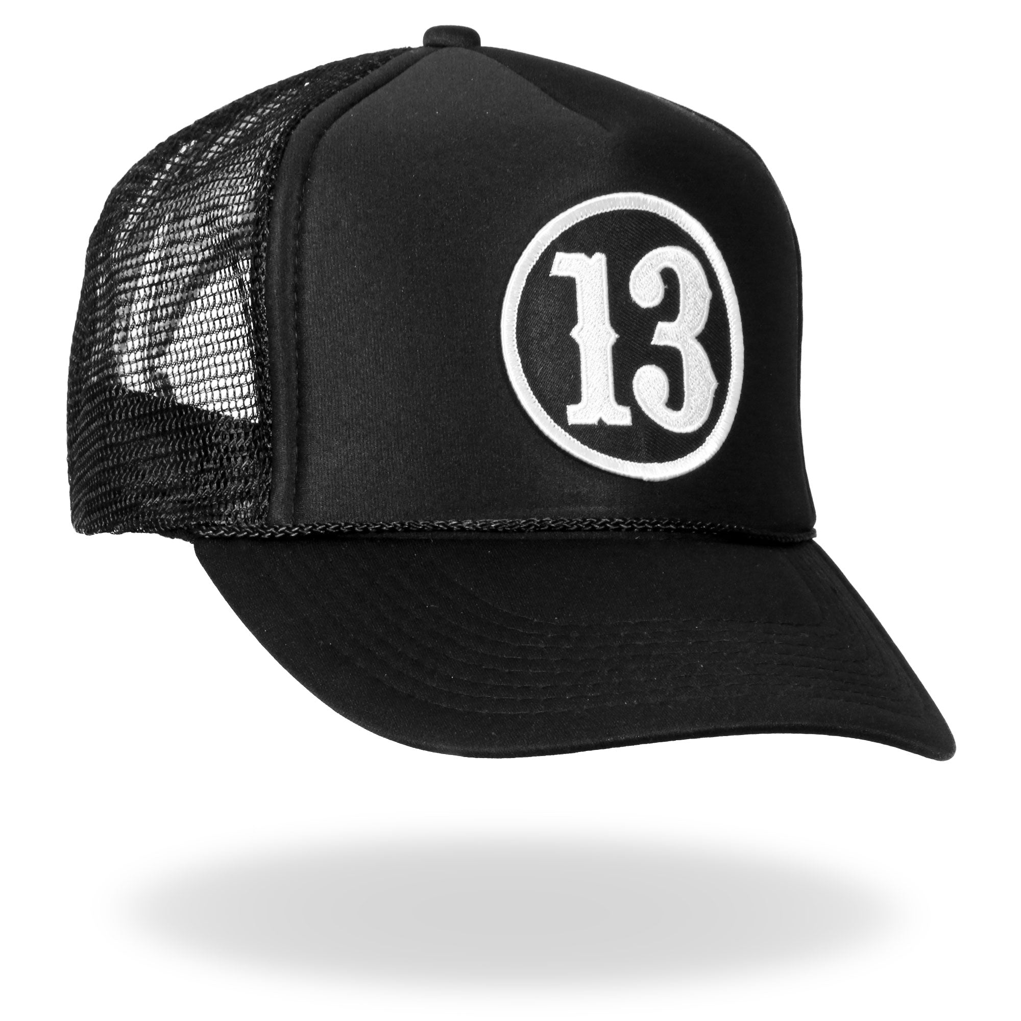 GSH1003 13 Black Trucker Hat