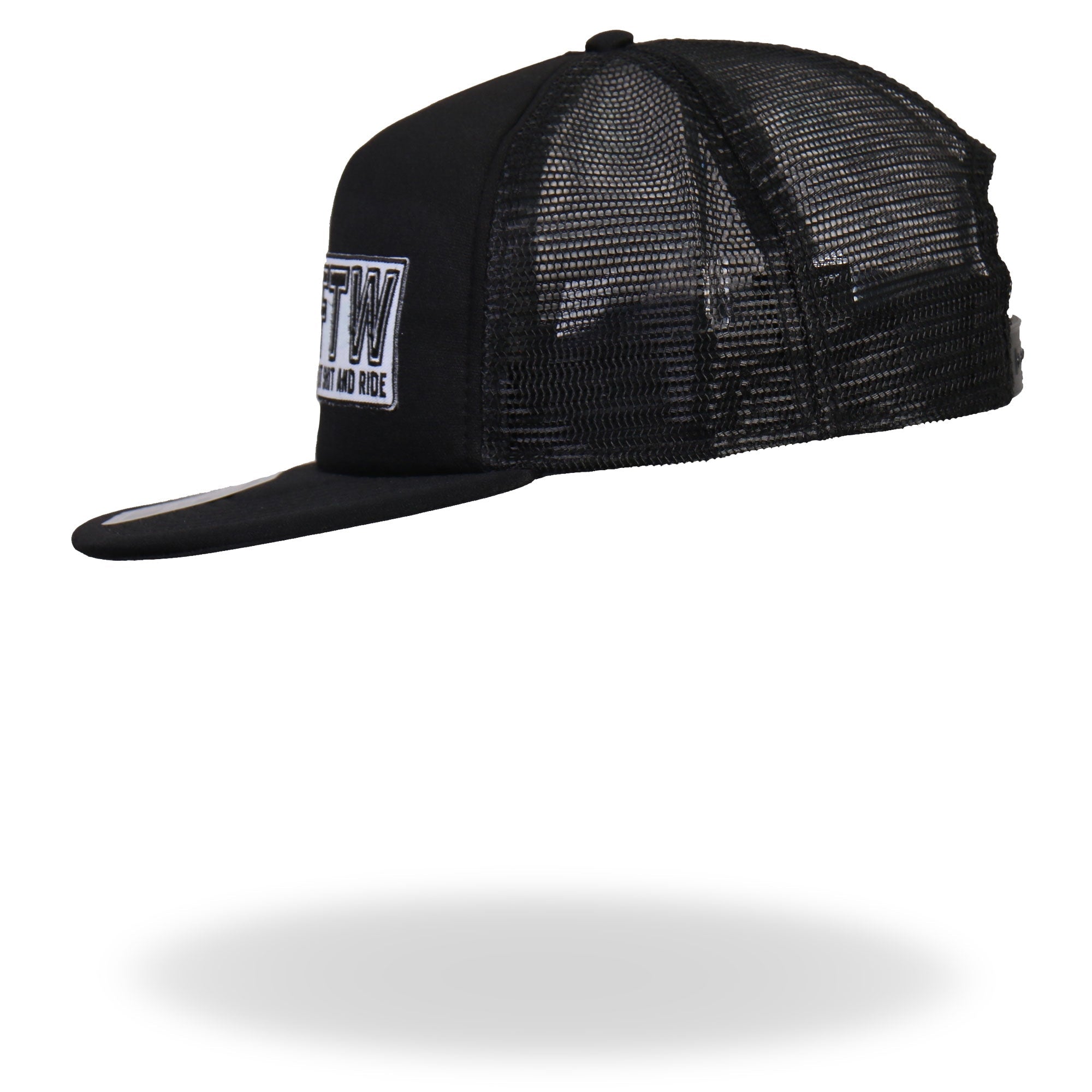 GSH1013 FTW All Black Snap Back Hat