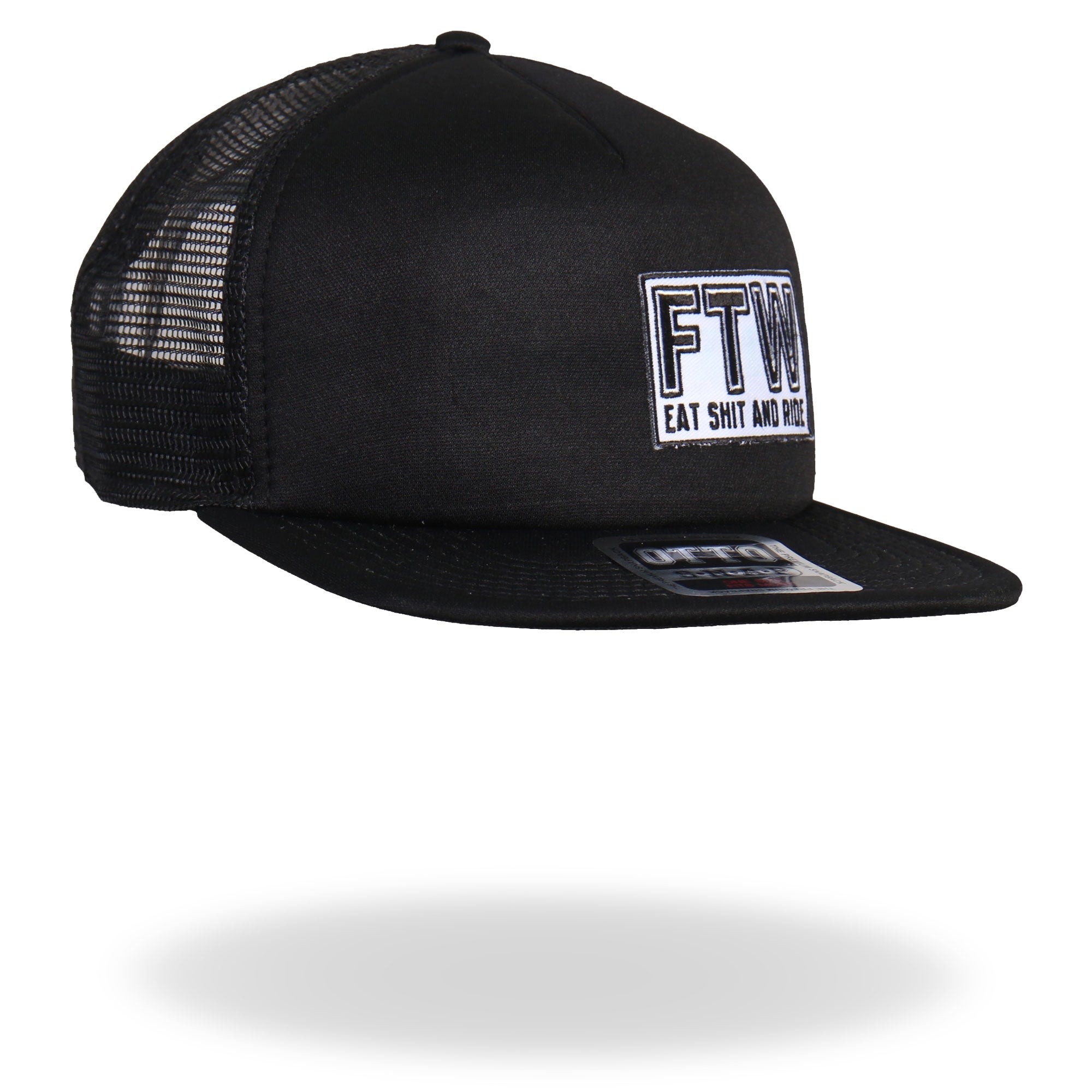GSH1013 FTW All Black Snap Back Hat