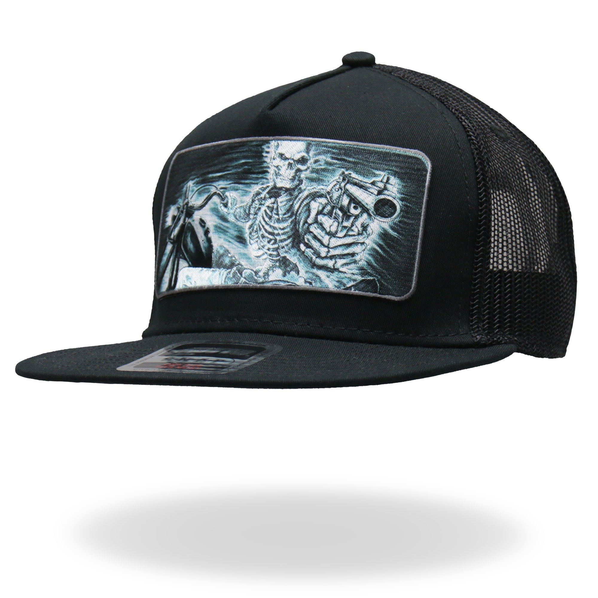 GSH1019 Black ‘Assassin Rider’ Snap Back Hat