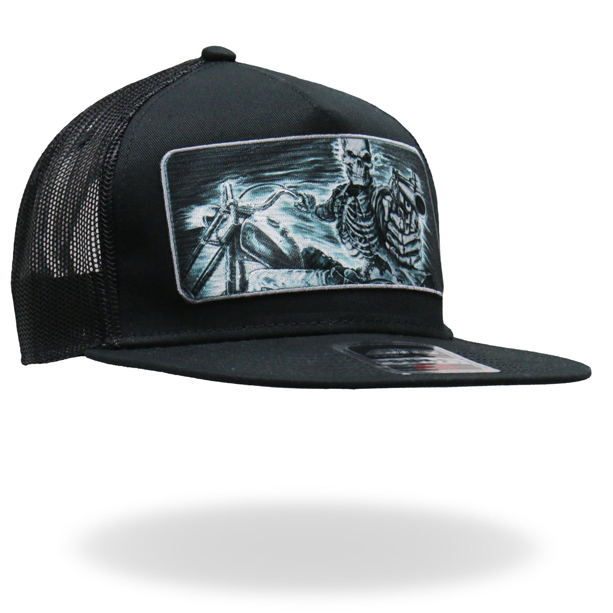 GSH1019 Black ‘Assassin Rider’ Snap Back Hat