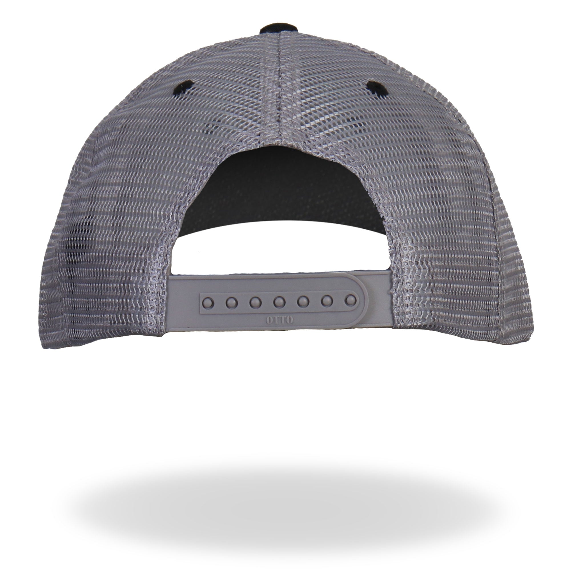 GSH2006 Eagle Tattoo Trucker Black and Grey Hat