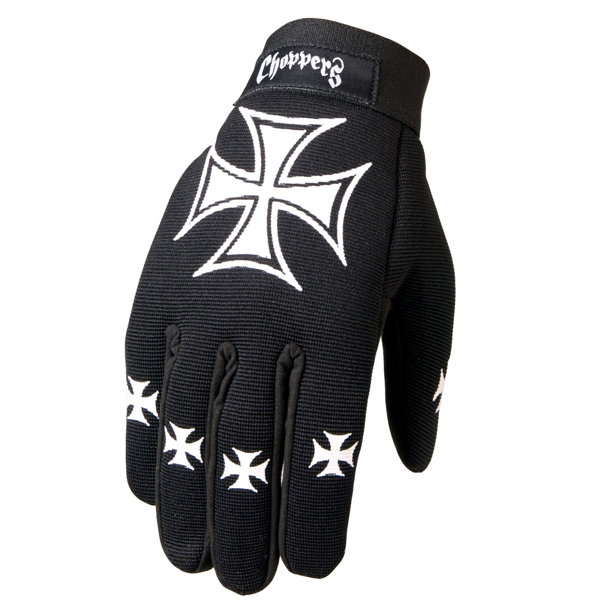 GVM2001 Iron Crosses Choppers Mechanics Gloves