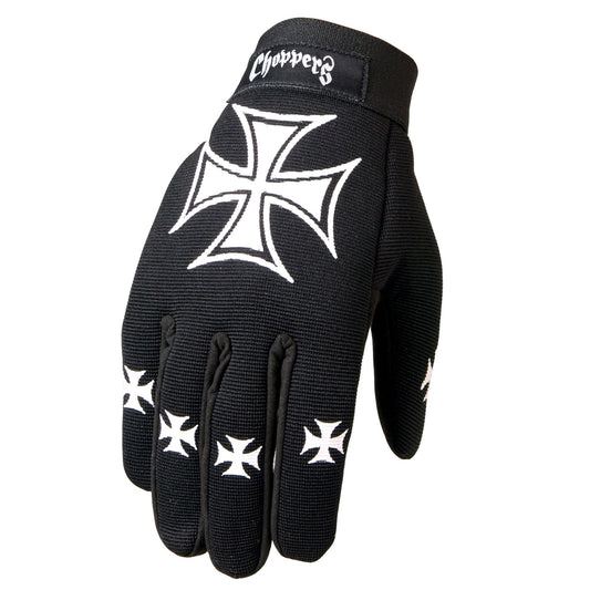 GVM2001 Iron Crosses Choppers Mechanics Gloves