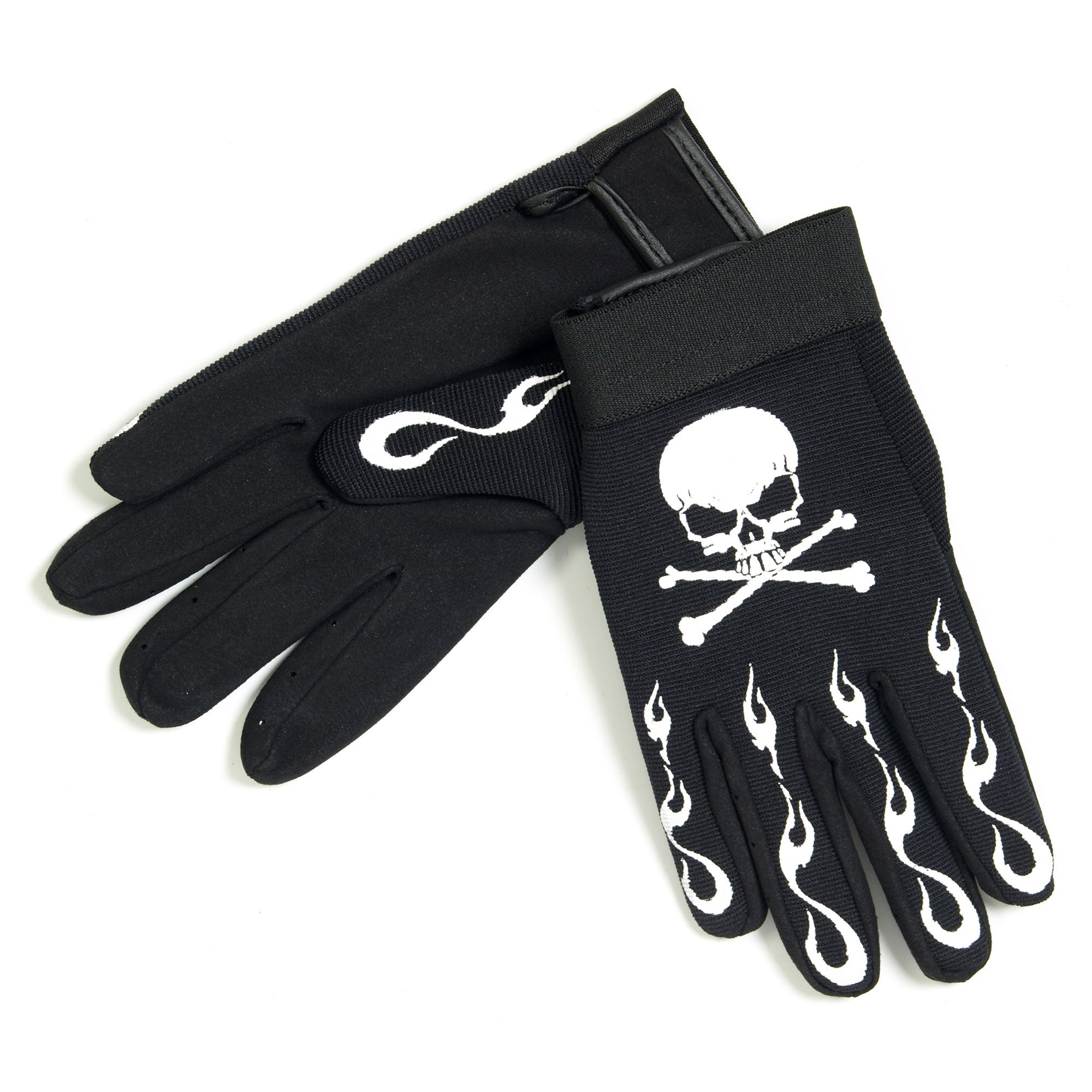 GVM2006 Skull and Crossbones Mechanics Gloves