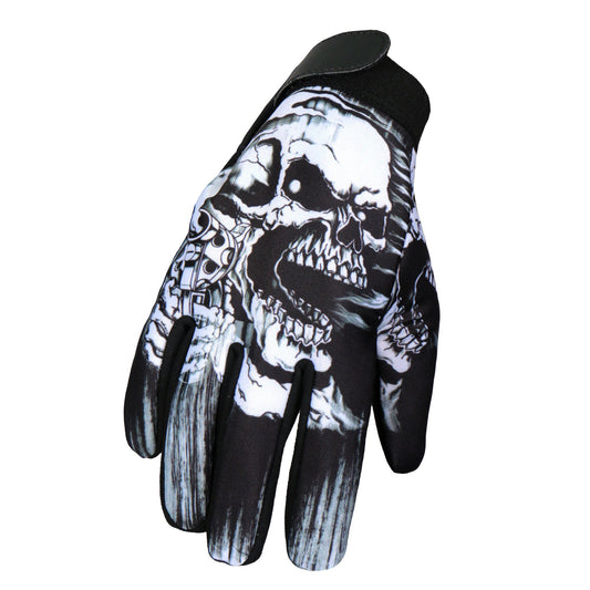 GVM3004 Men's Black 'Assassin' Textile Mechanic Gloves