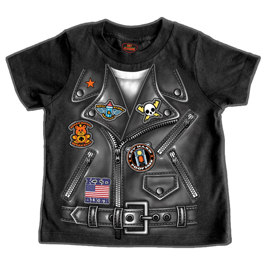 GYS1034 Boys Leather Jacket Toddler T-Shirt