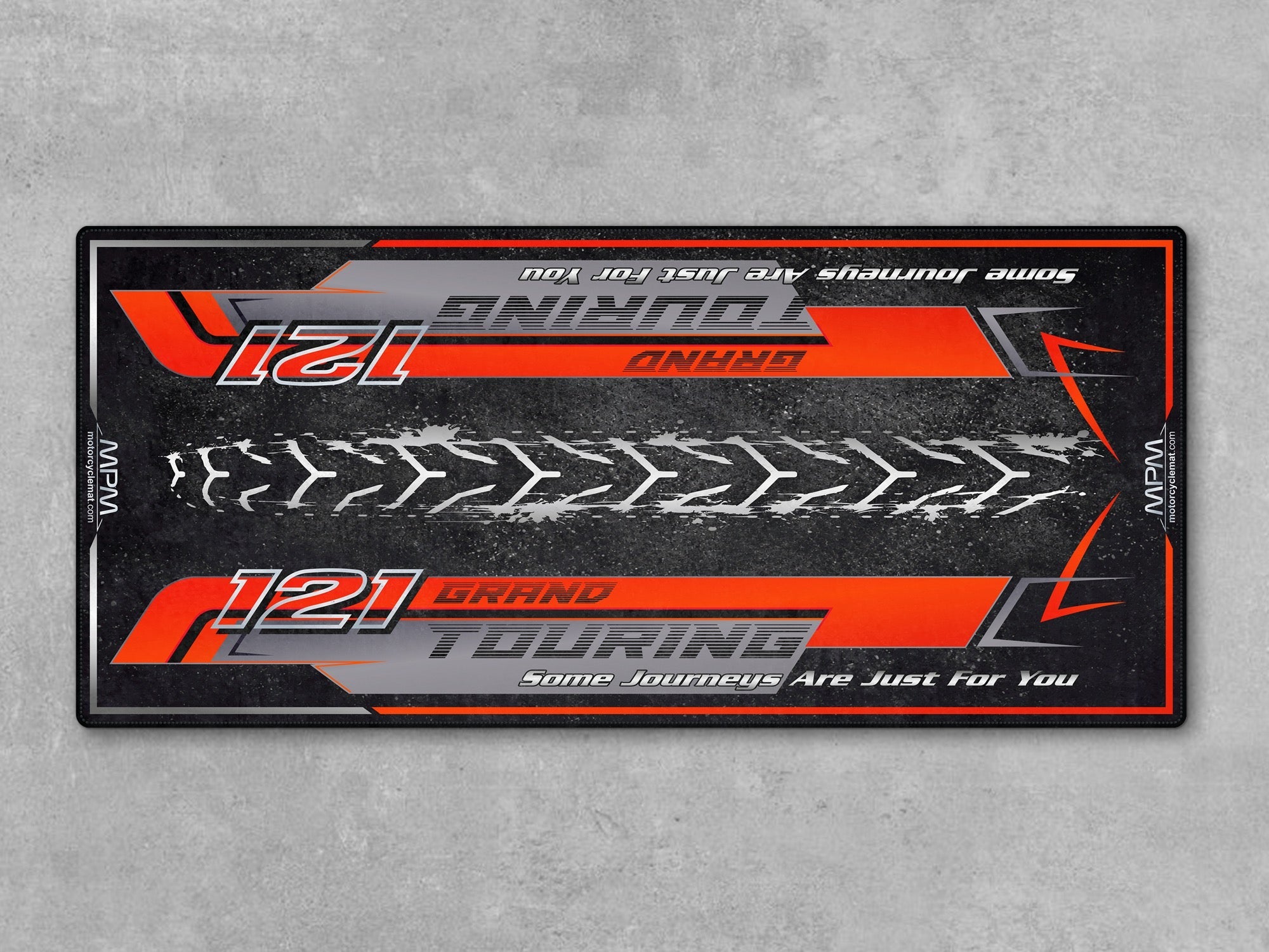 MPM Motorcycle Mat for Touring Motorcycle "Some Journeys are Just for You" - MM4316