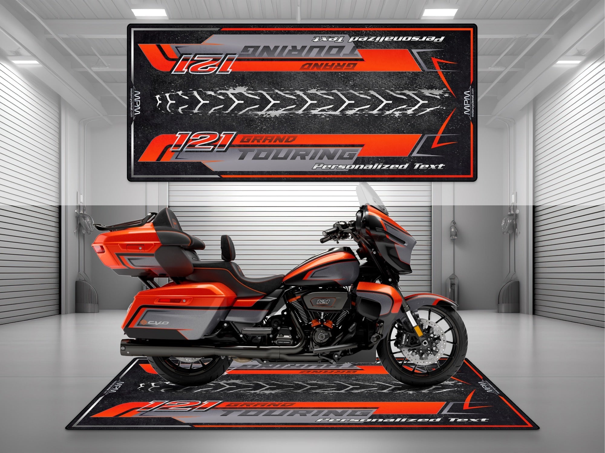 MPM Motorcycle Mat for Touring Motorcycle "Some Journeys are Just for You" - MM4316