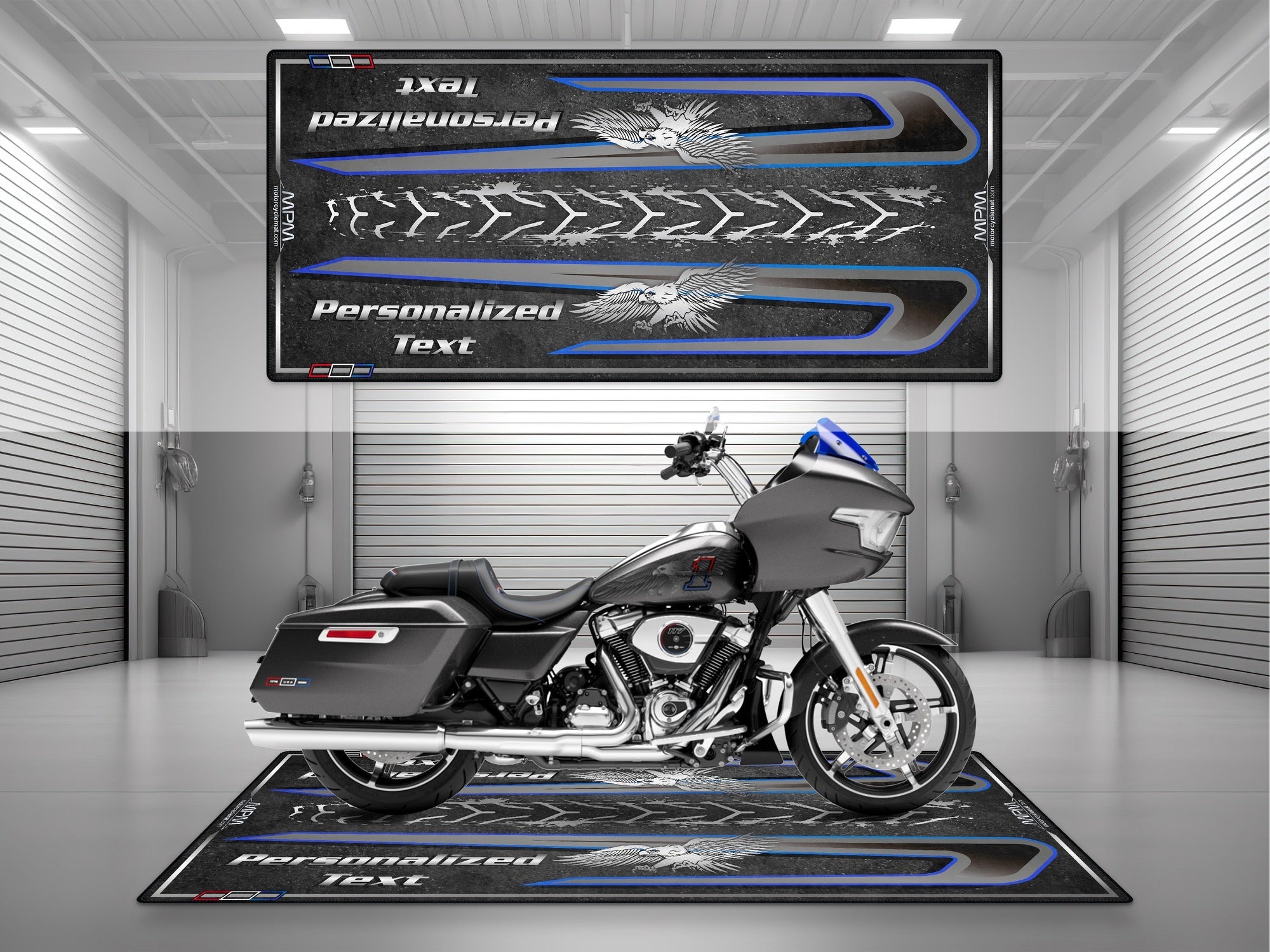 MPM Motorcycle Mat for Touring Motorcycle "Not Every Ride Needs a Reason" - MM4312
