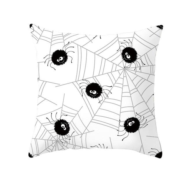 Holiday Pillowcase Pumpkin Cushion Cover Creative Decorative Sofa Party Home Car Pillow Cover Print Pillowcase Fall Decorative Pillows Cotton Linen Material Decoration