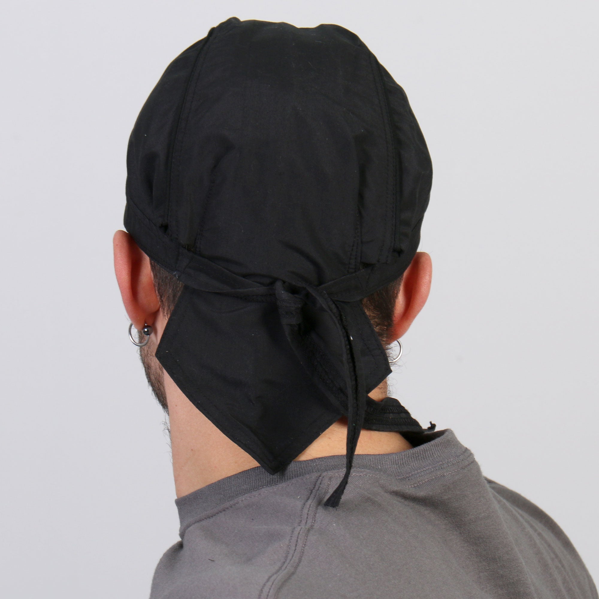 Classic Black Premium Lightweight Headwrap HWH1064