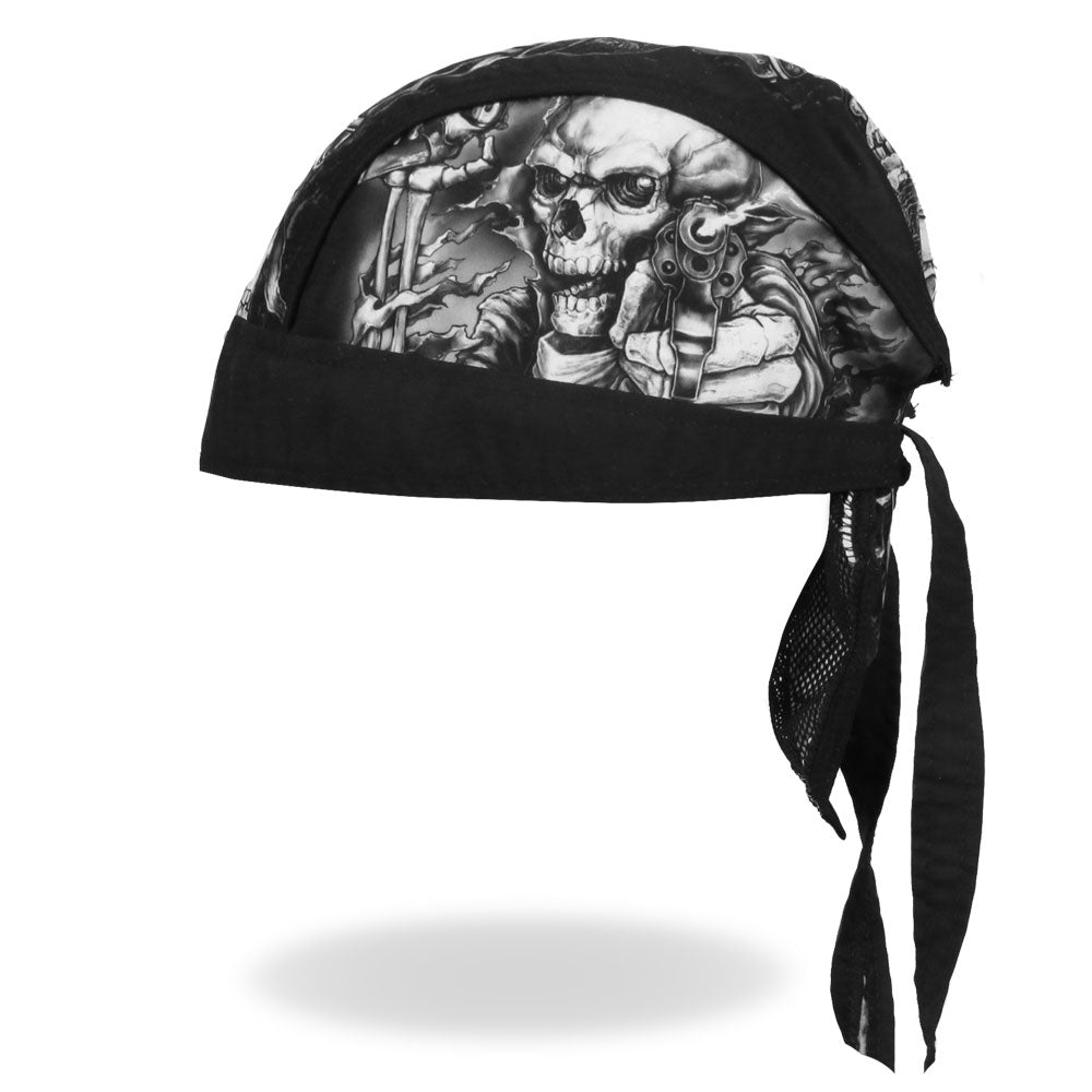 Smokin Five Skulls Lightweight Headwrap HWH1093