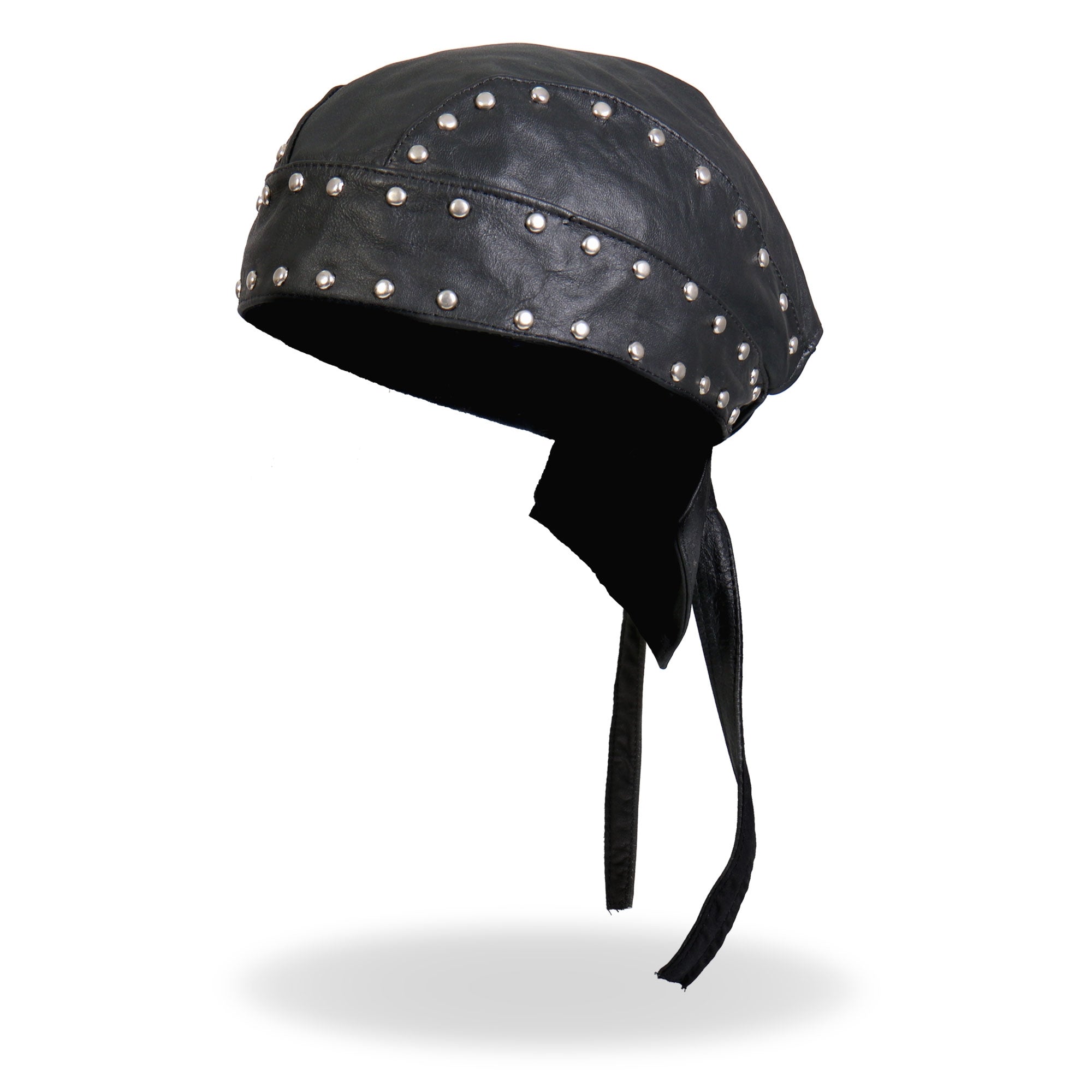 Medium Weight Studded Leather Headwrap HWL1005