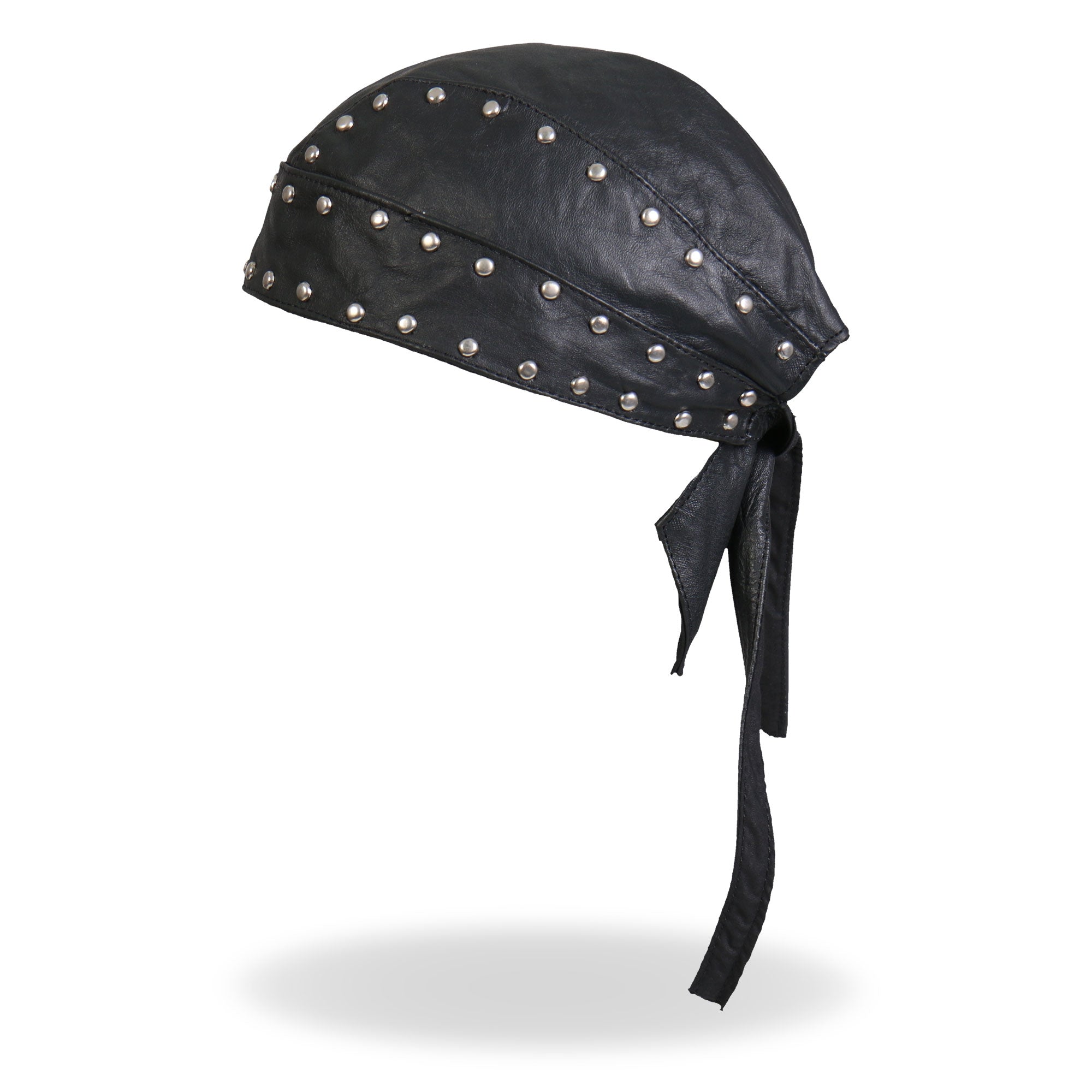 Medium Weight Studded Leather Headwrap HWL1005