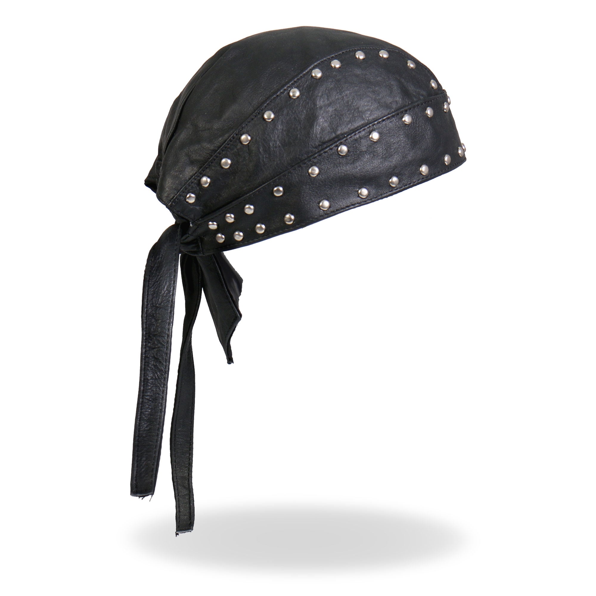 Medium Weight Studded Leather Headwrap HWL1005