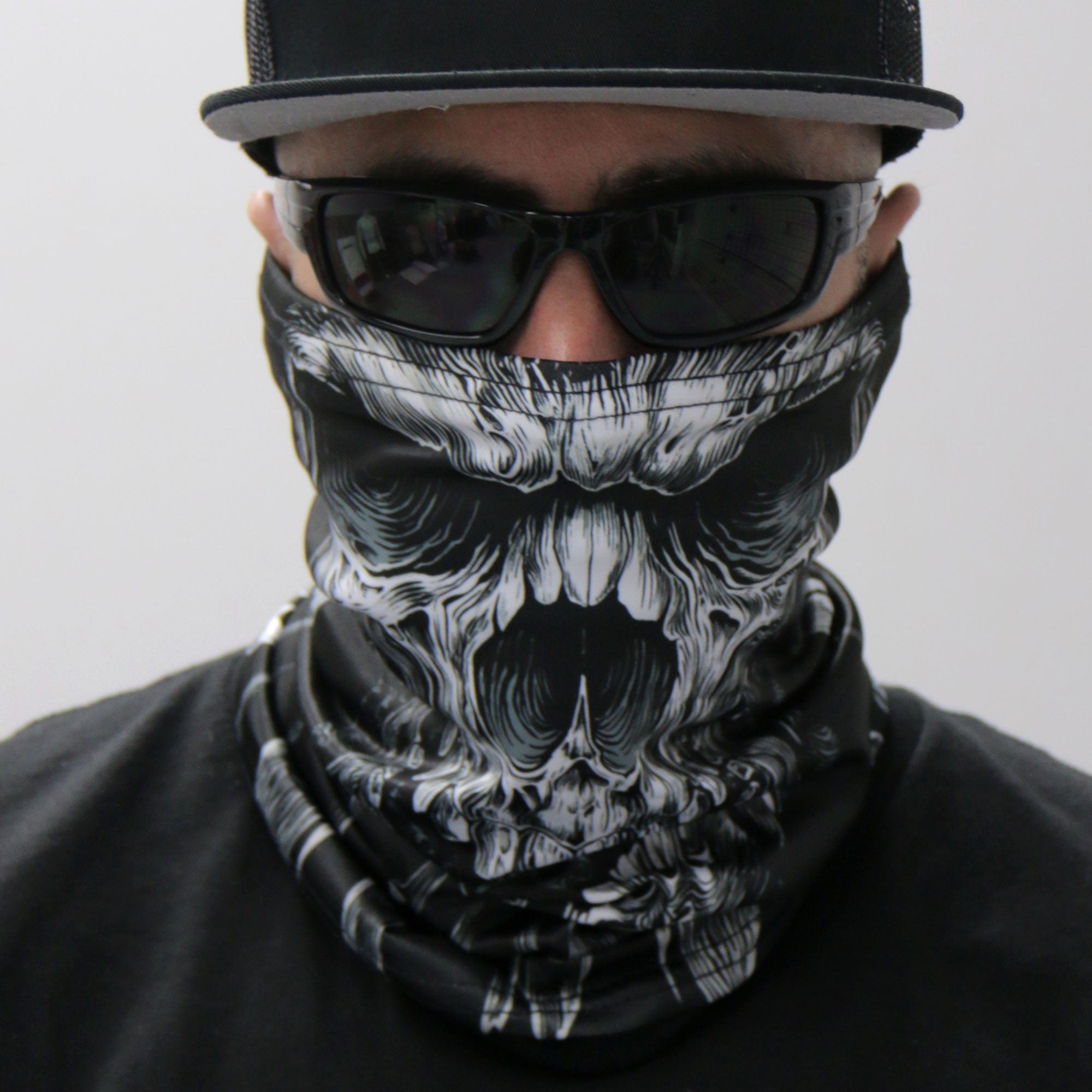 HWN2001 Shredder Skull Neck Gaiter Mask