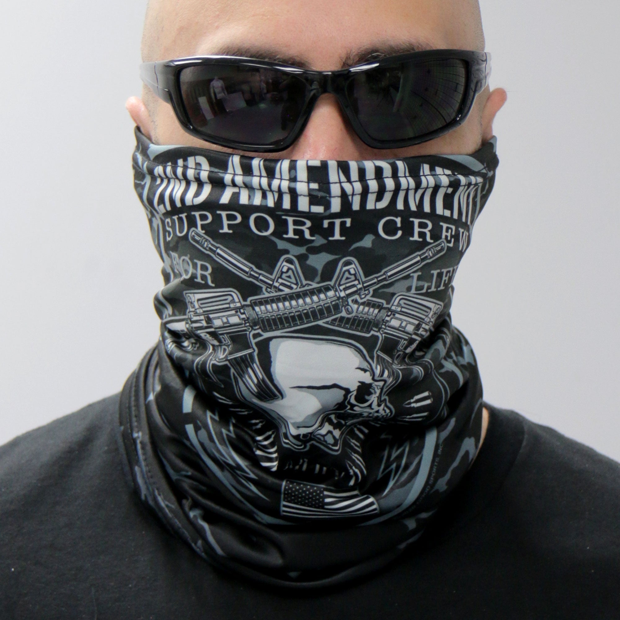 HWN2017 2nd Amendment Support Crew Neck Gaiter Mask
