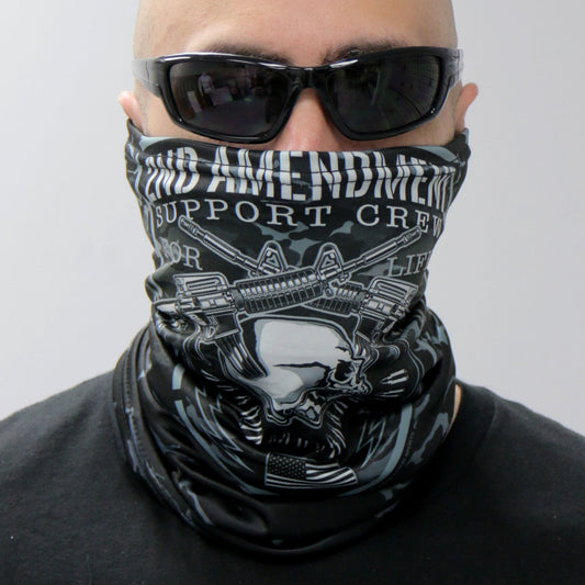 HWN2017 2nd Amendment Support Crew Neck Gaiter Mask