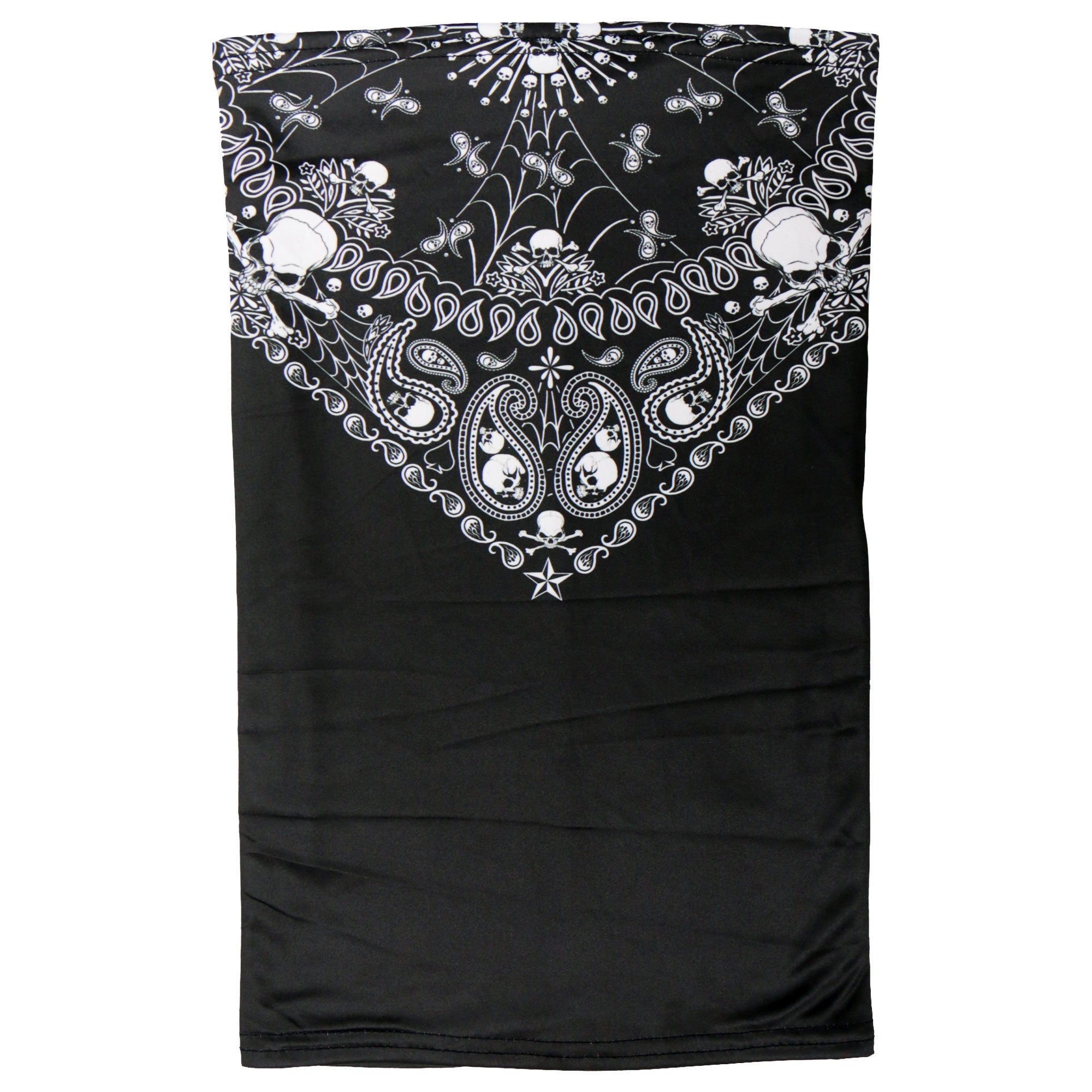 HWN2019 Skull Paisley Neck Gaiter Mask