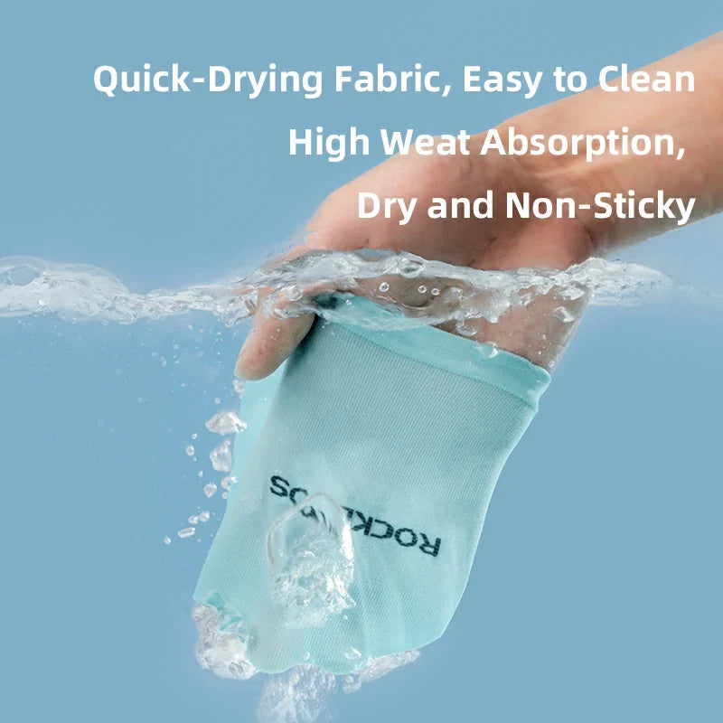 Cooling Ice Silk Arm Sleeves Breathable UV Protection