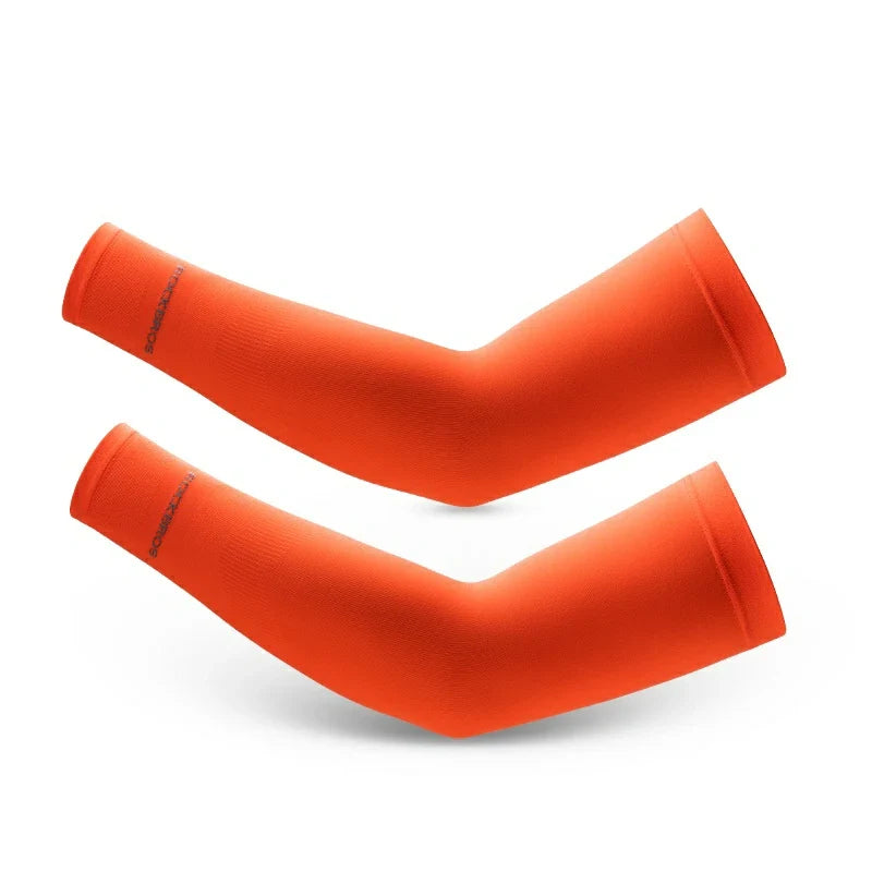 Cooling Ice Silk Arm Sleeves Breathable UV Protection