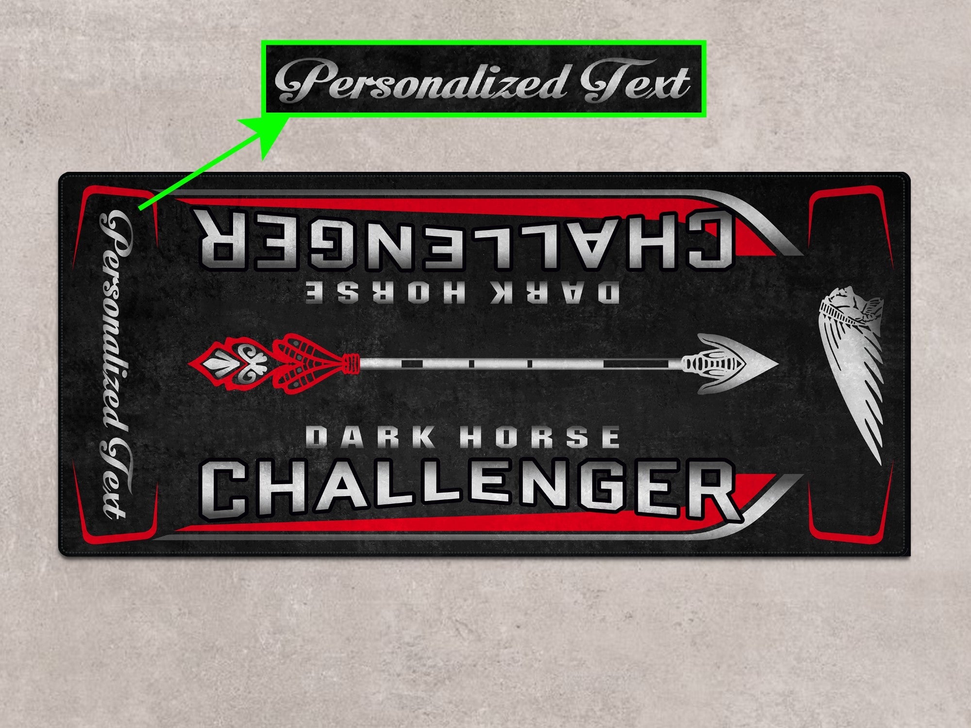 MPM Motorcycle Mat for Indian Challenger Dark Horse - MM7332