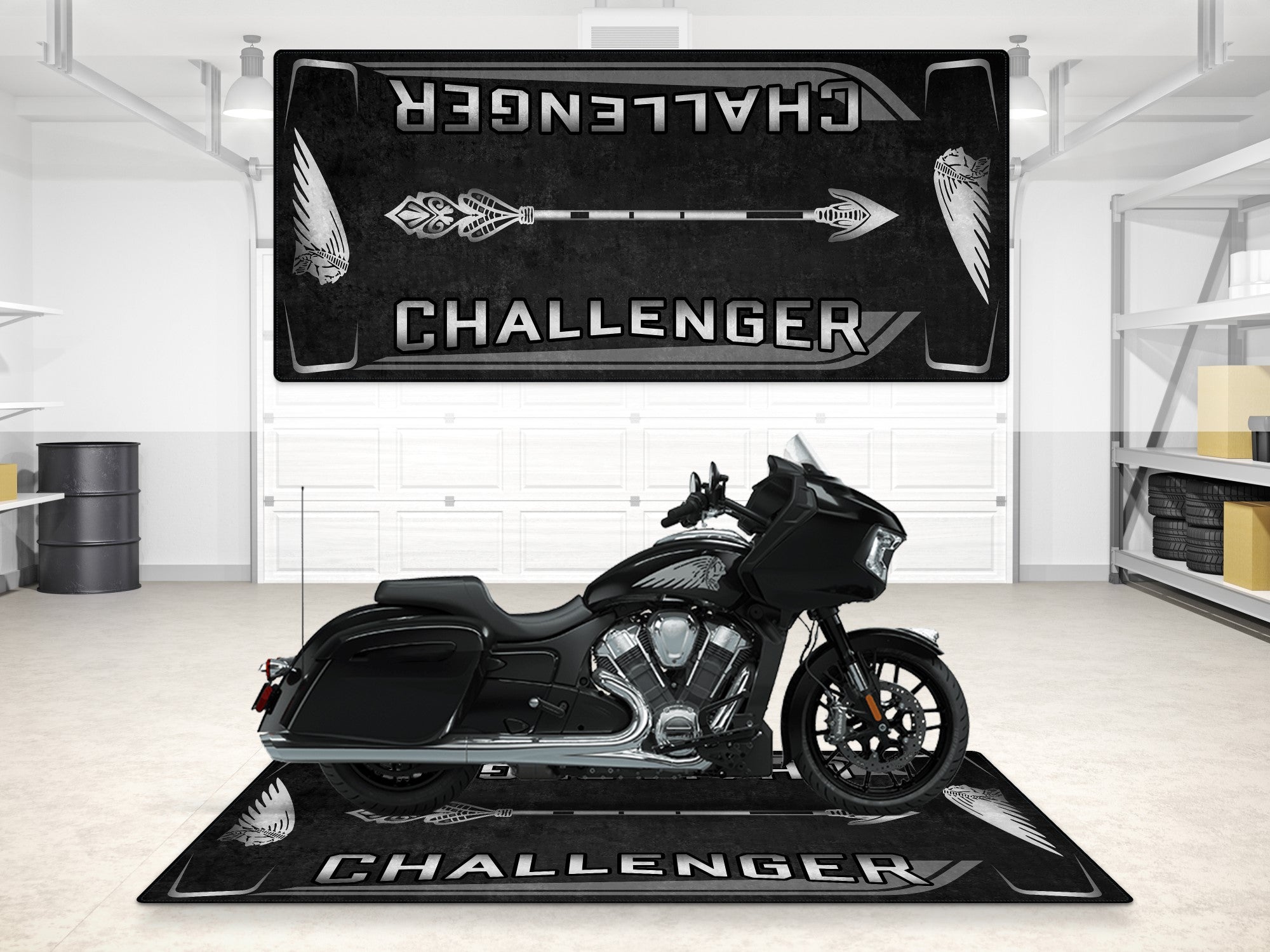 MPM Motorcycle Mat for Indian Challenger - MM7331
