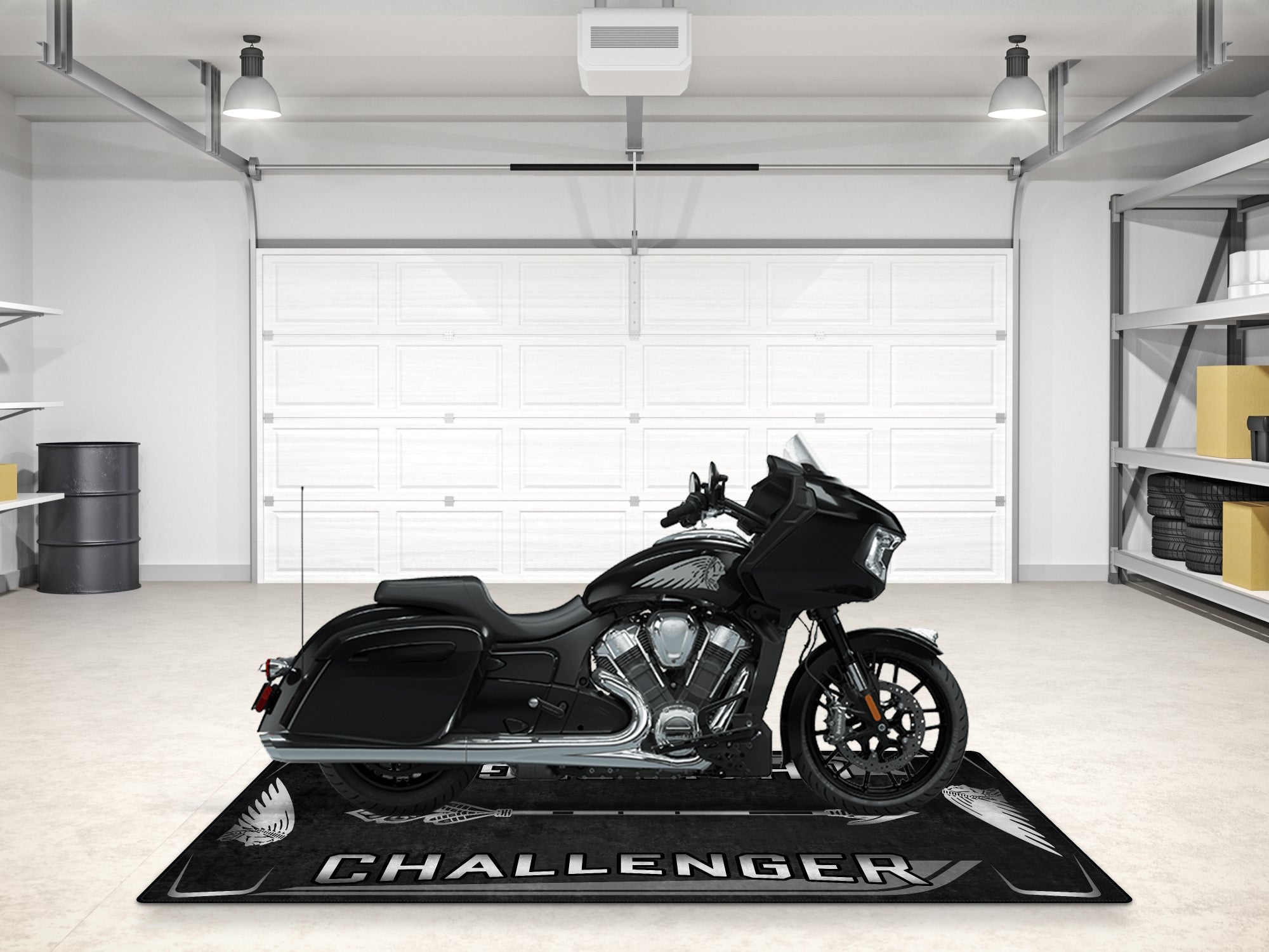 MPM Motorcycle Mat for Indian Challenger - MM7331
