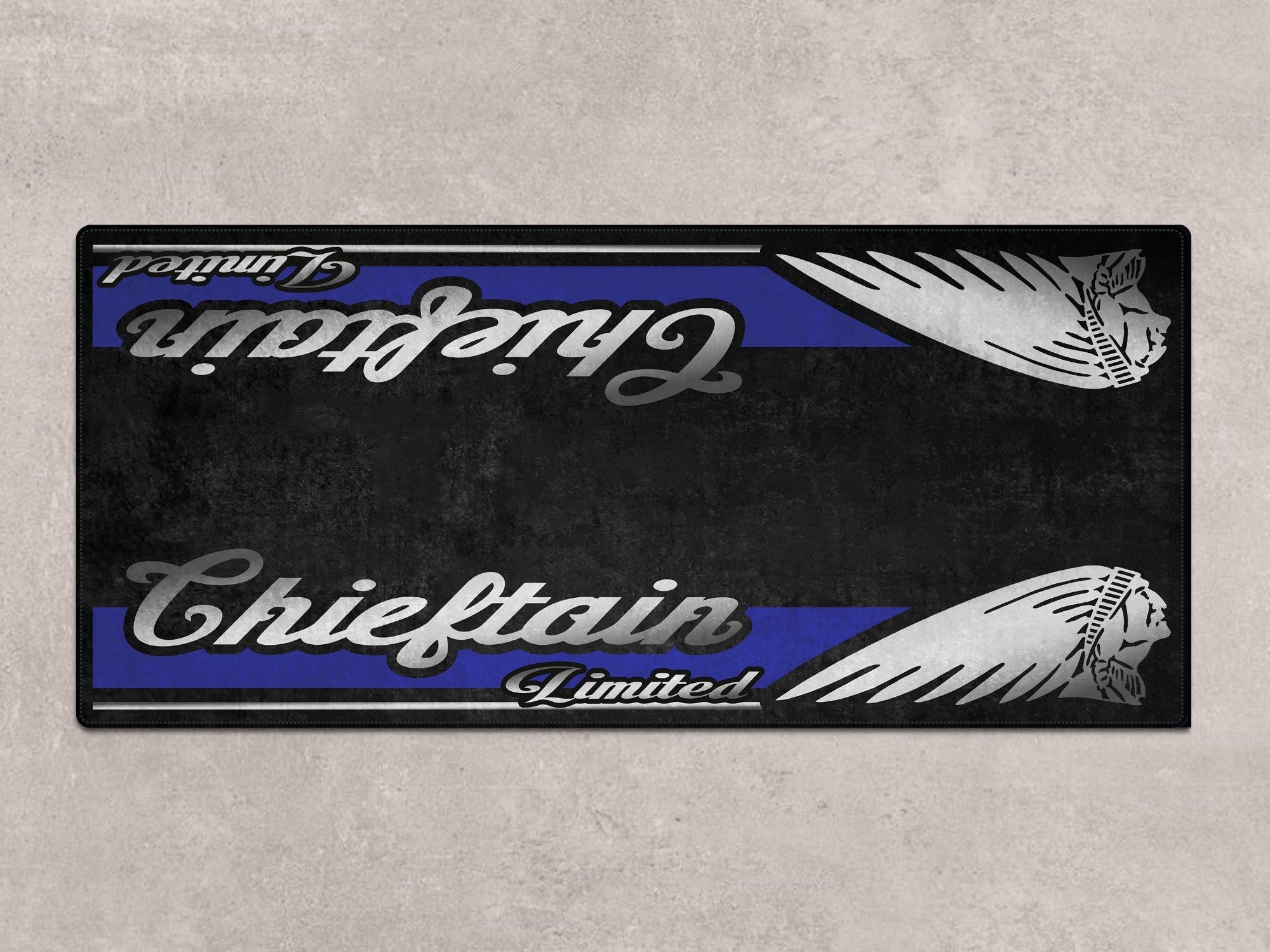 MPM Motorcycle Mat for Indian Chieftain Limited - MM7329