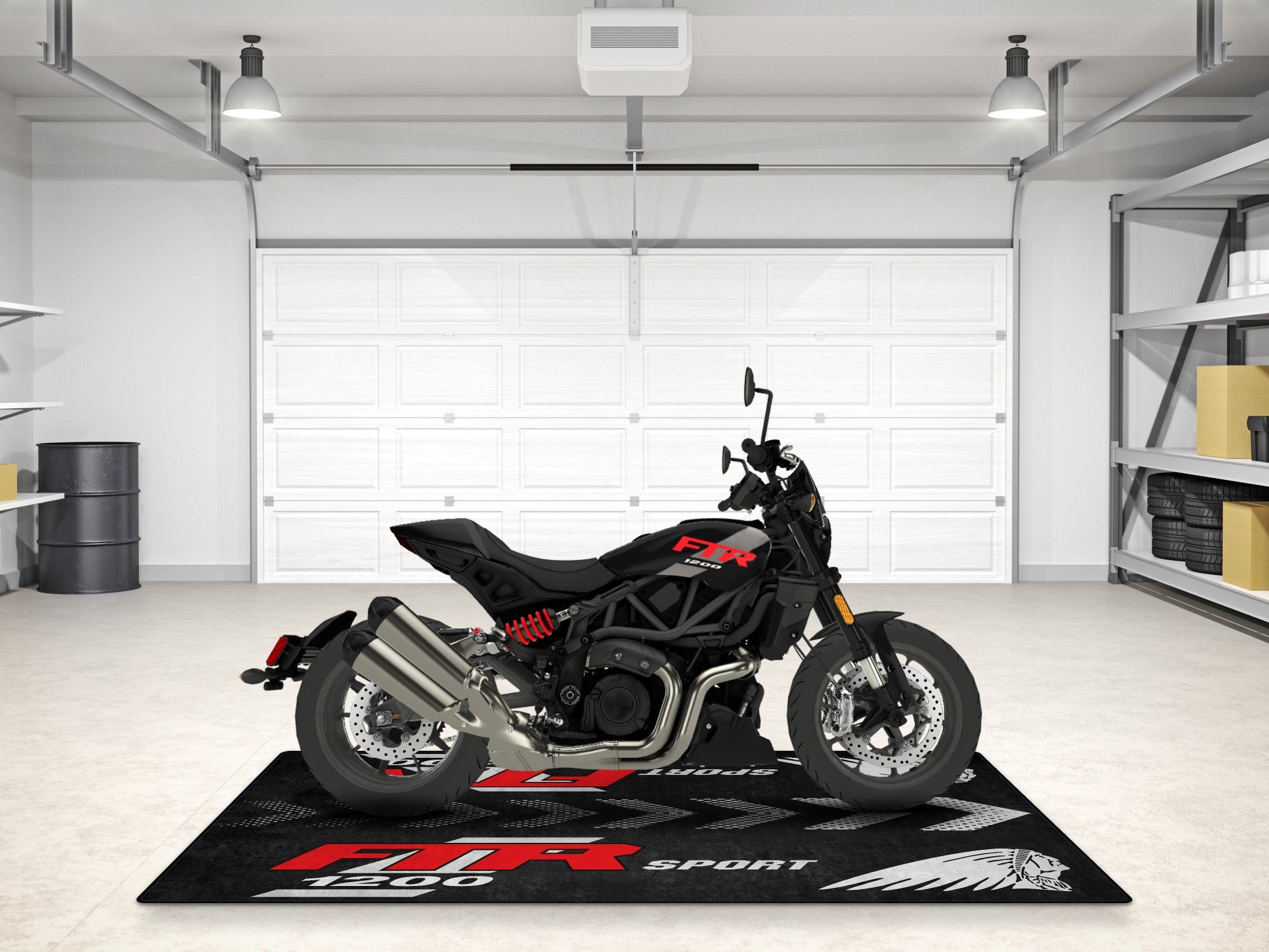 MPM Motorcycle Mat for Indian FTR Sport 1200 - MM7316