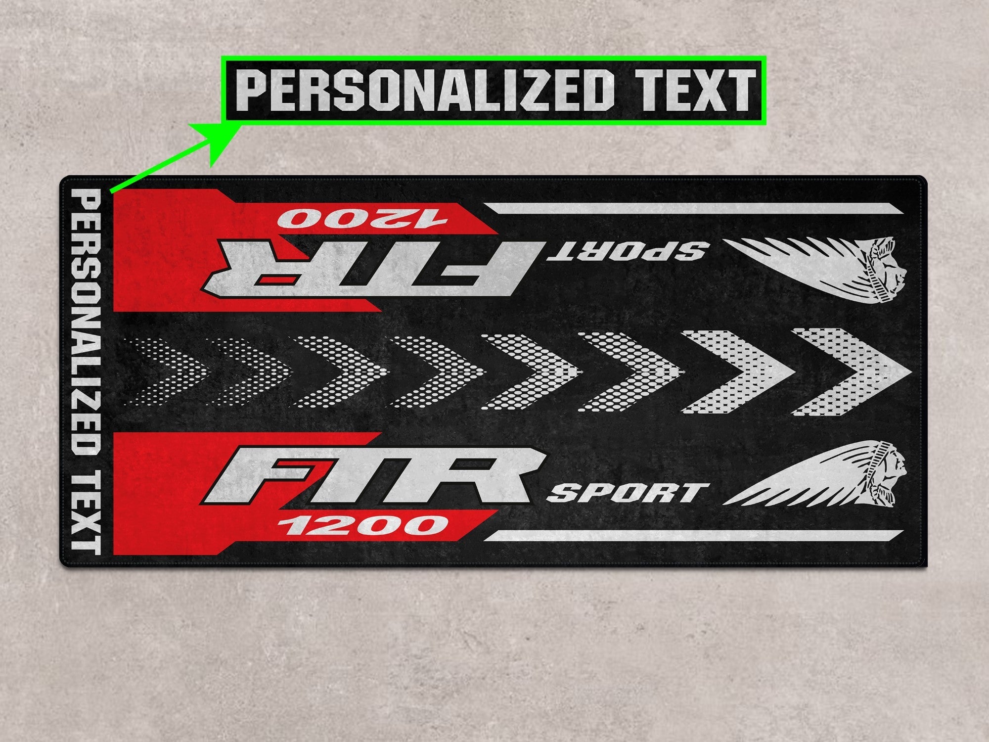 MPM Motorcycle Mat for Indian FTR Sport 1200 - MM7316