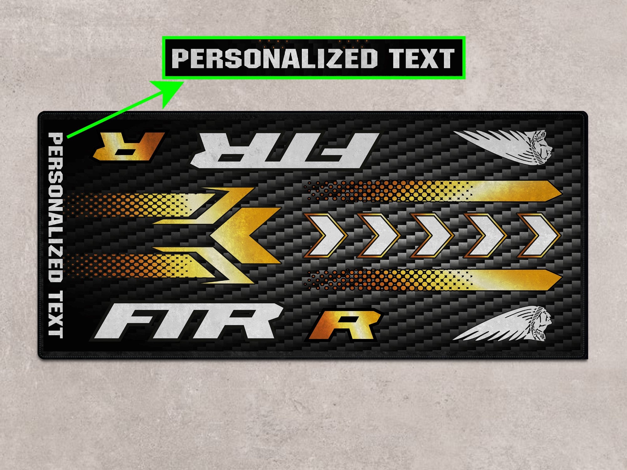 MPM Motorcycle Mat for Indian FTR Carbon 1200 - MM7317