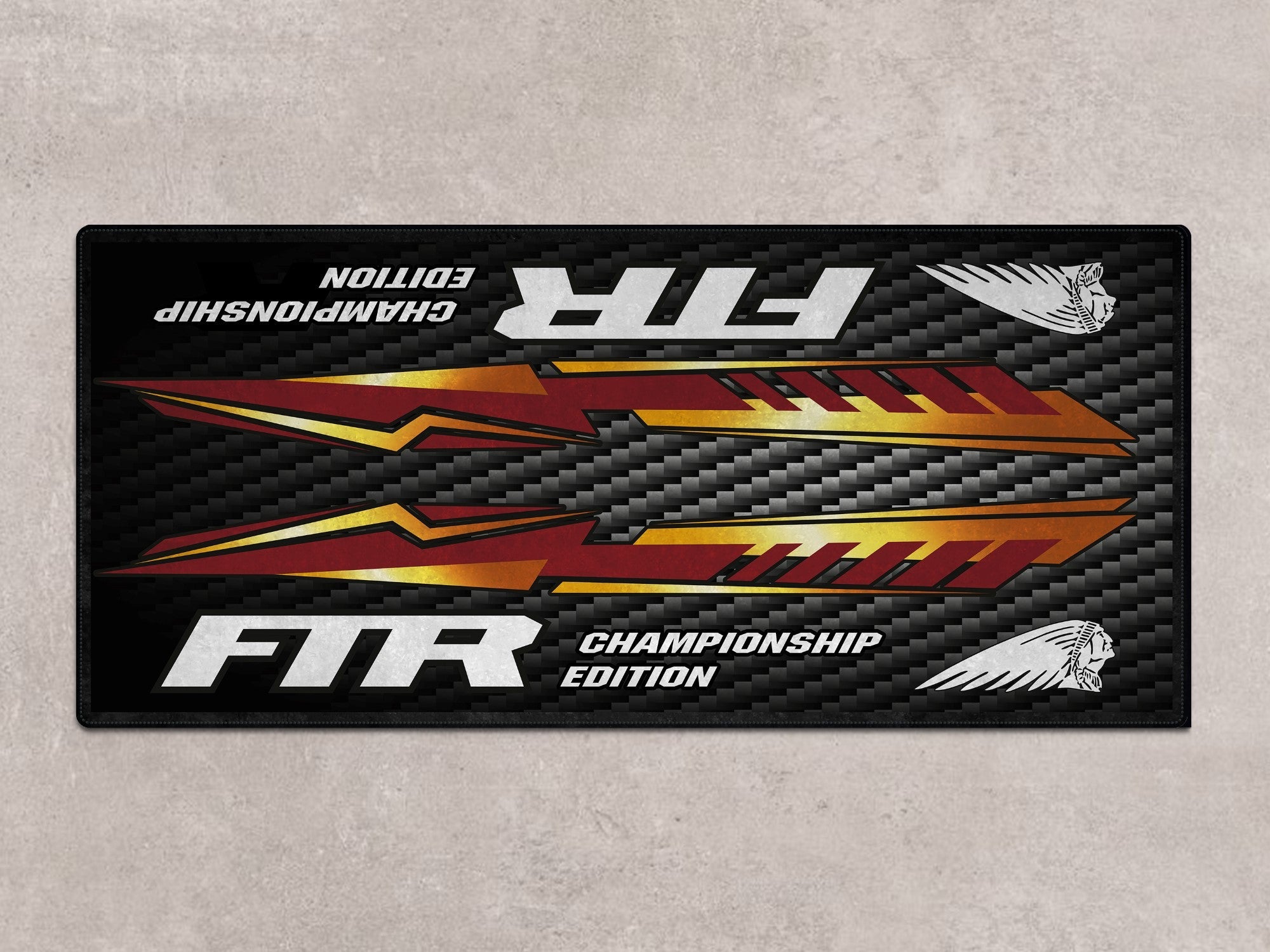 MPM Motorcycle Mat for Indian FTR Championship Edition - MM7319