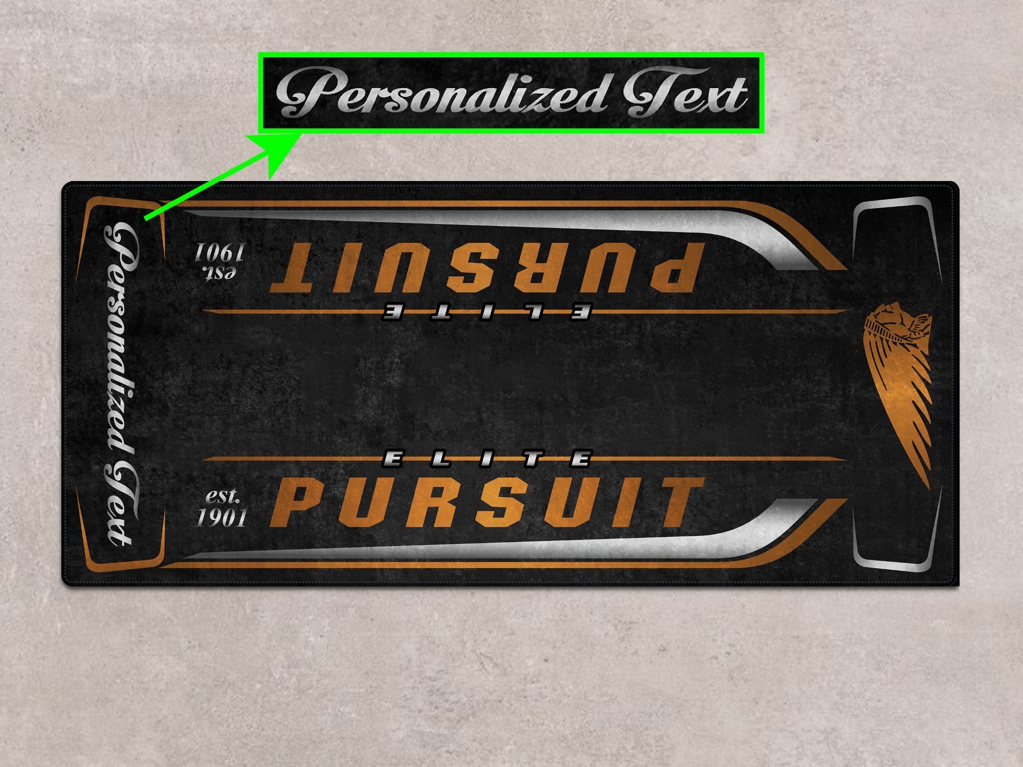 MPM Motorcycle Mat for Indian Pursuit Elite - MM7340