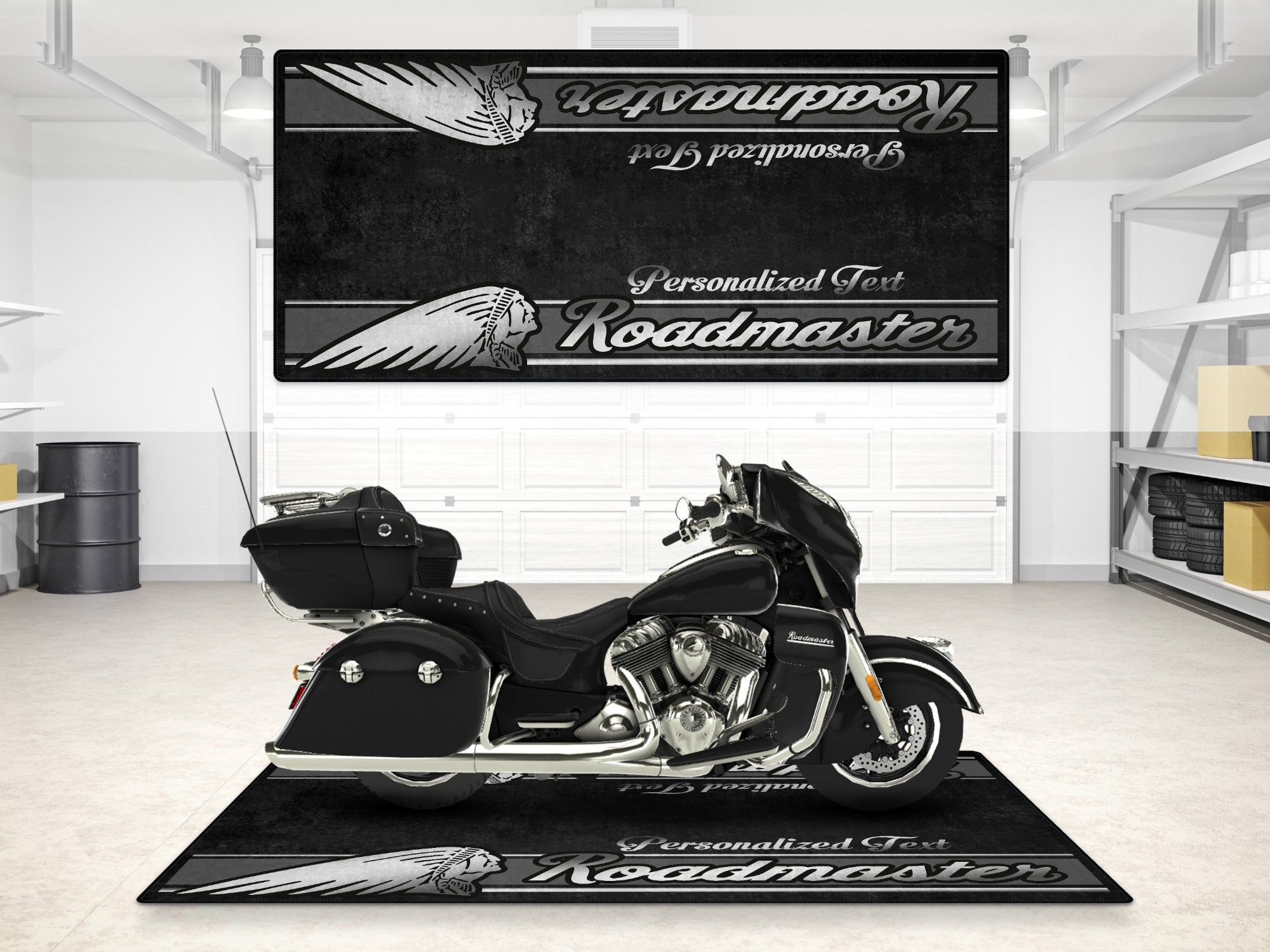 MPM Motorcycle Mat for Indian Roadmaster - MM7335
