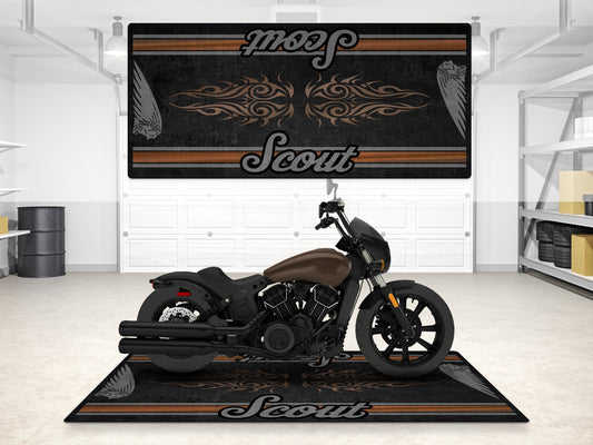 MPM Motorcycle Mat for Indian Scout Rogue Sixty - MM7324