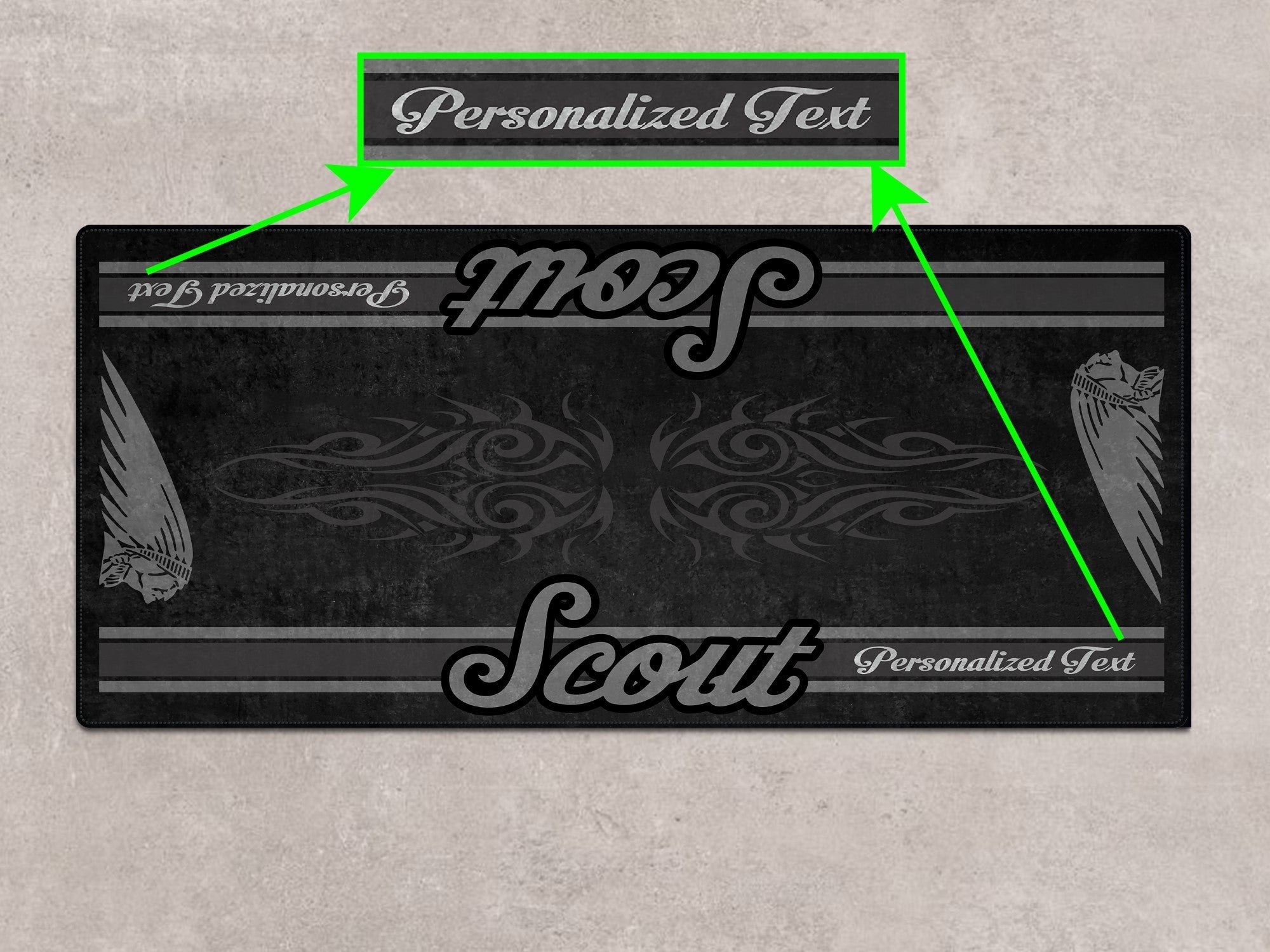 MPM Motorcycle Mat for Indian Scout Rogue Sixty - MM7324